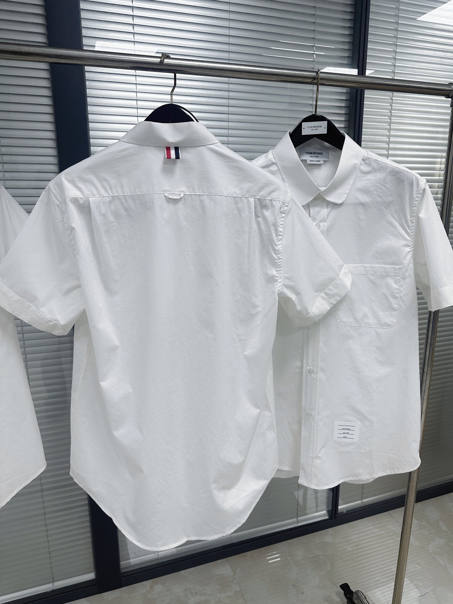 Blue and White Shirt - FashionHype.xyz