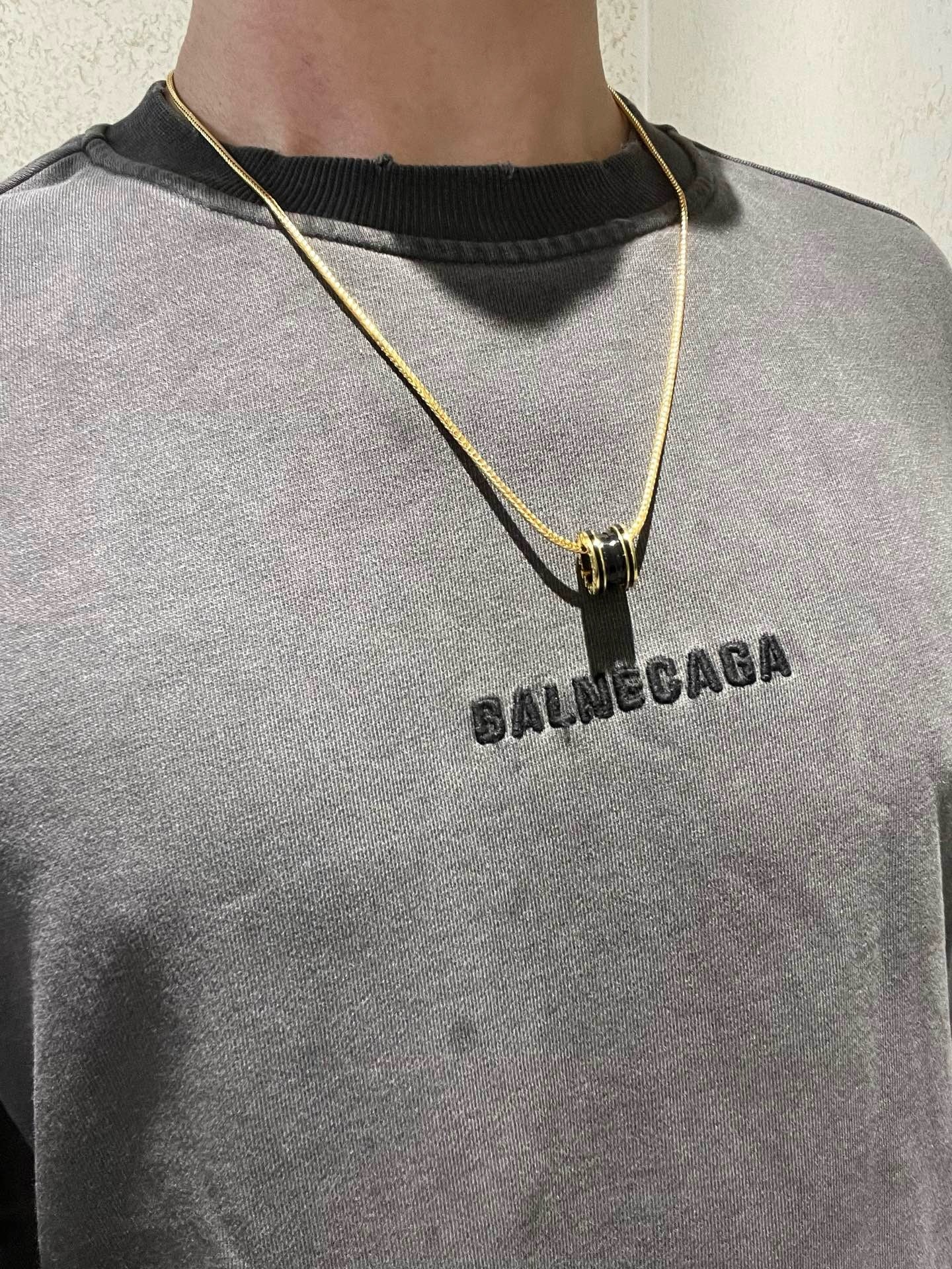 Gold Black Necklace - FashionHype.xyz