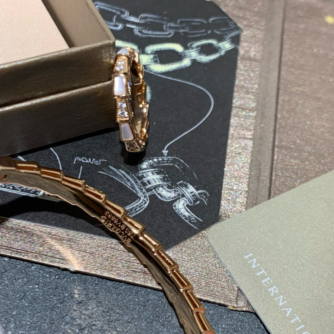 Gold Bracelet With Ring