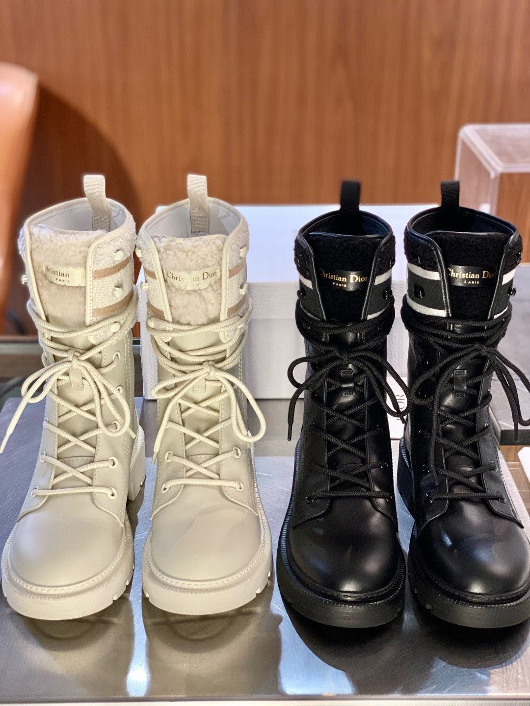 Black and White Shoes