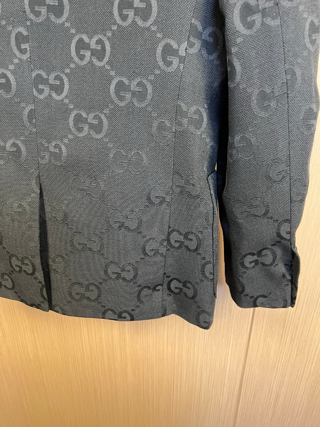 Black Jacket and Pant Suit