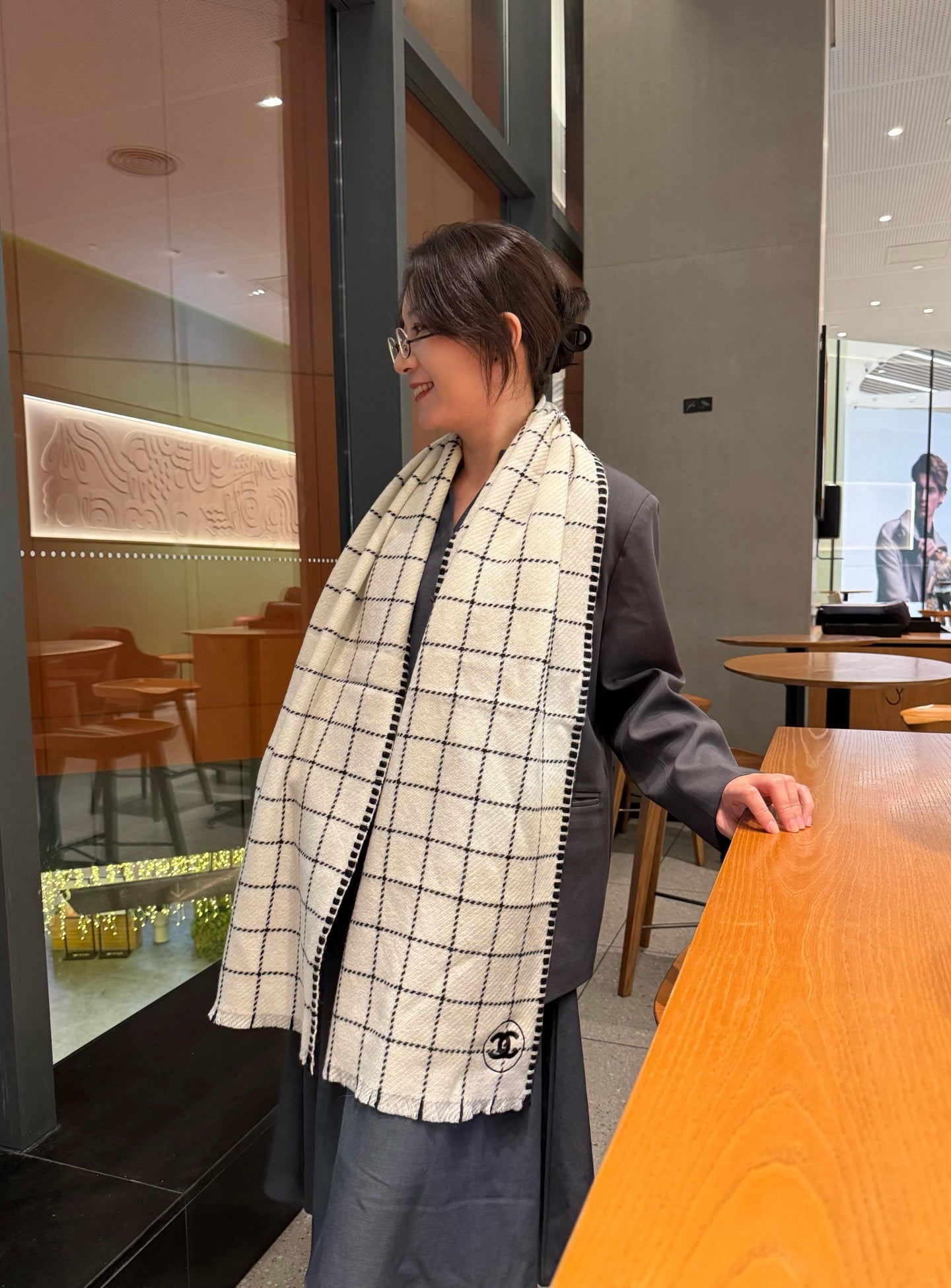 White Scarf