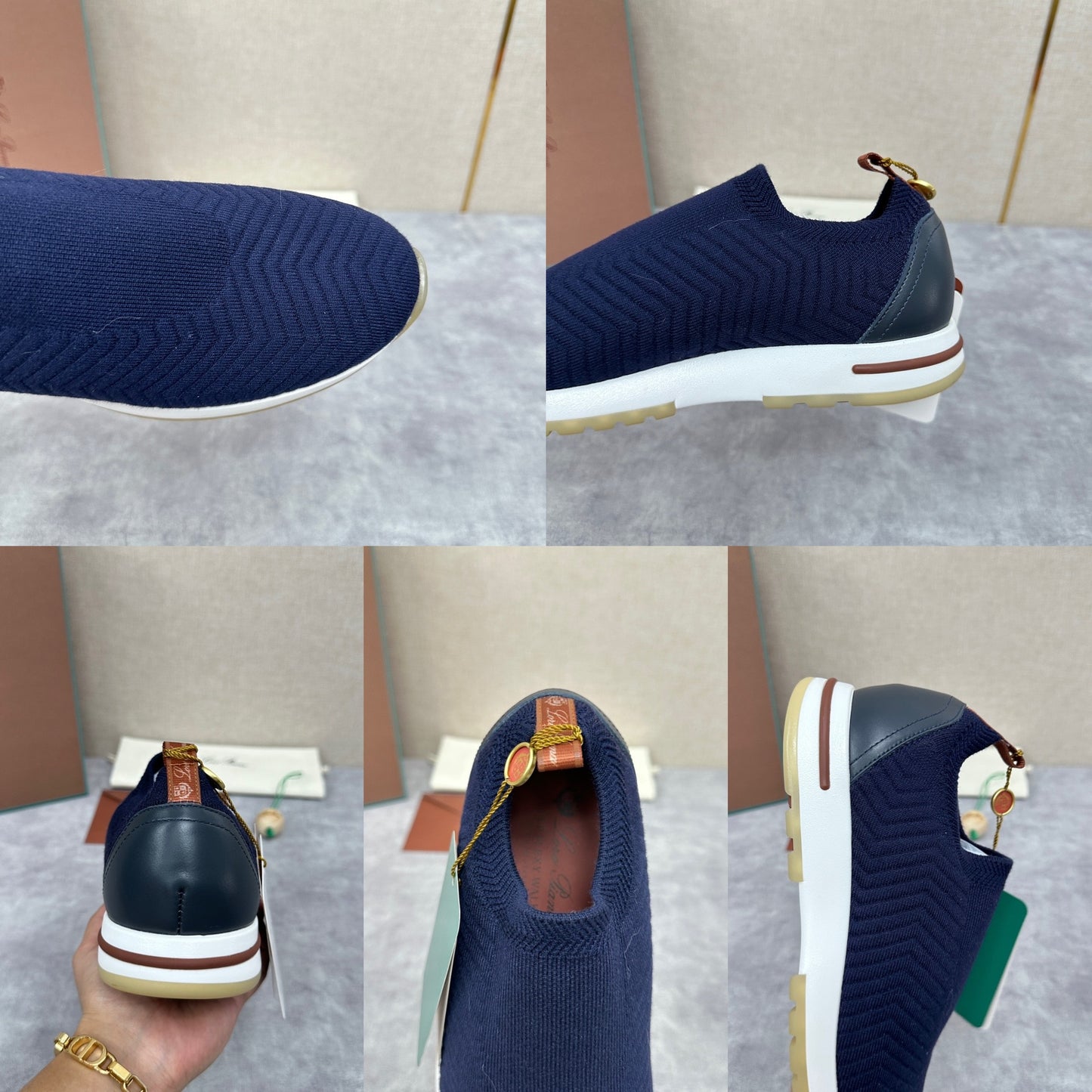 Rust, Forest Green, Navy Shoes