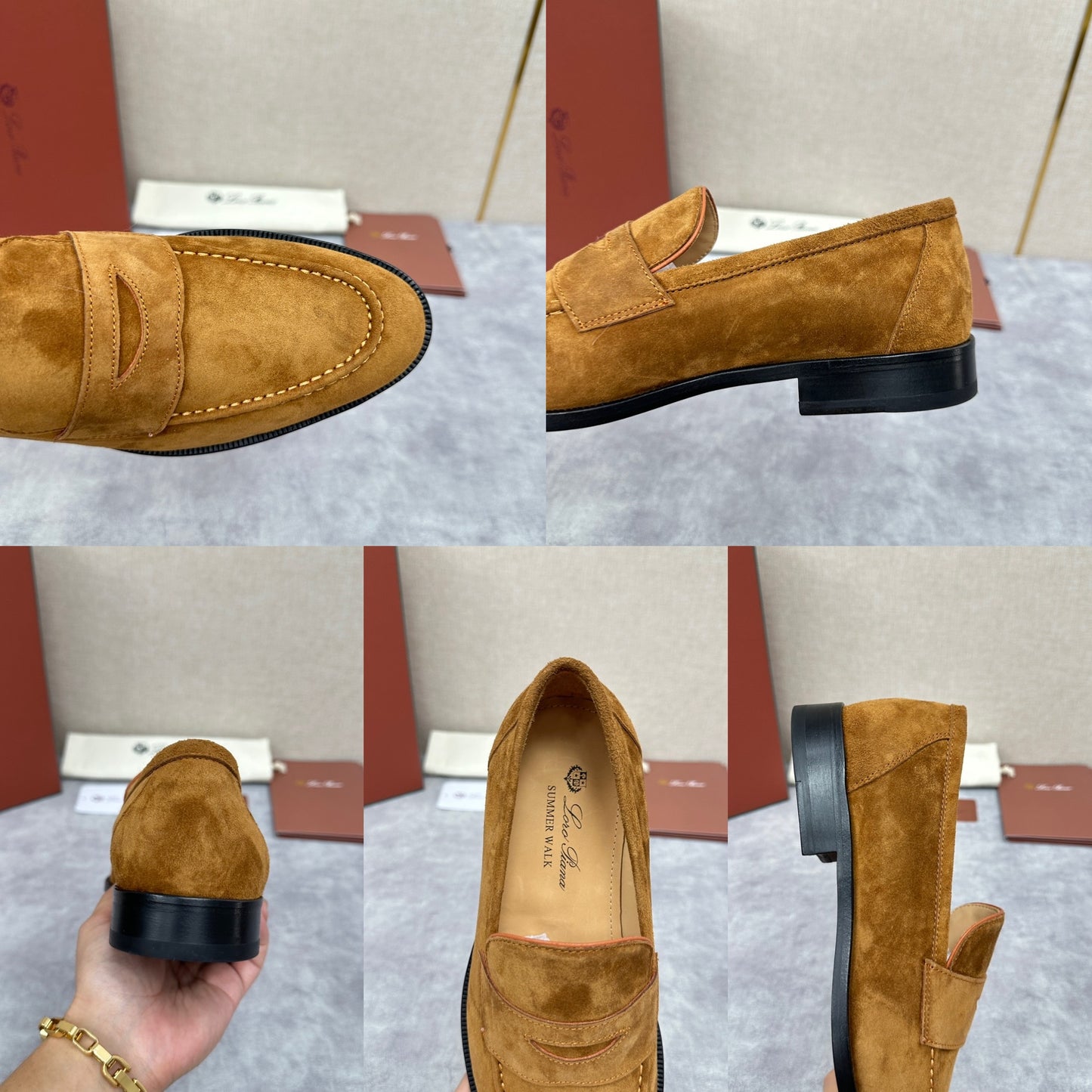 White and Brown Shoes