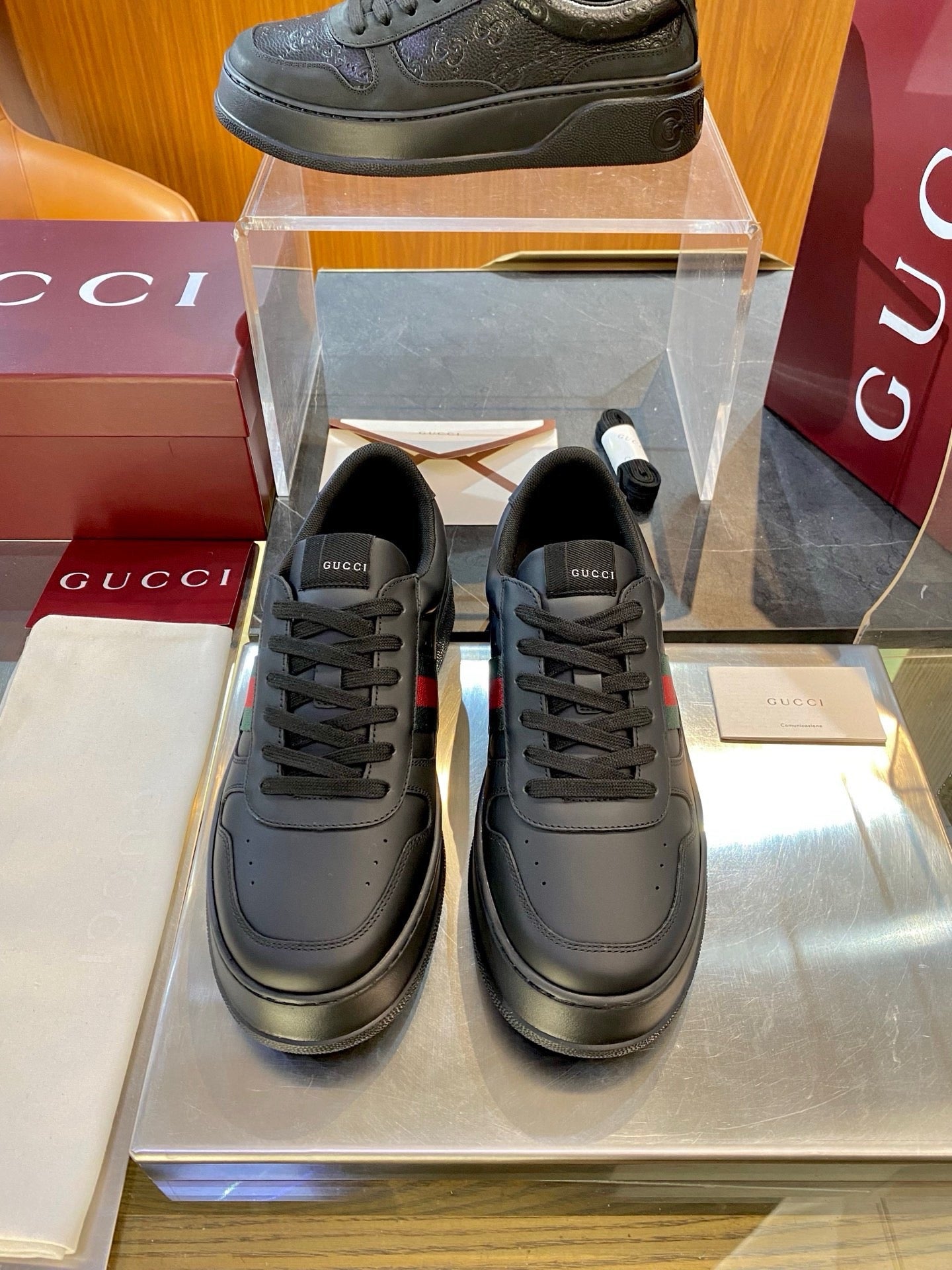 Black and White Shoes