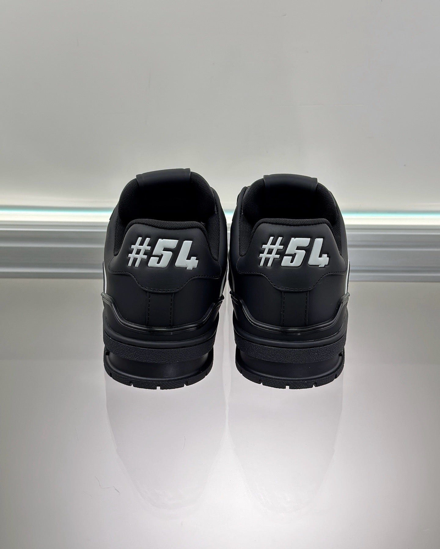 White and Black Shoes