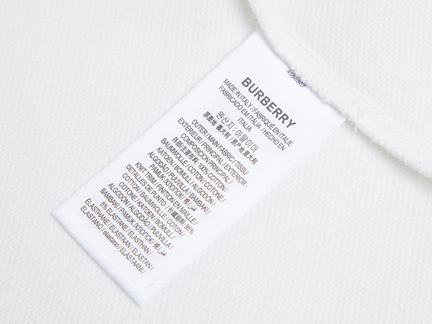 Black and White Polo