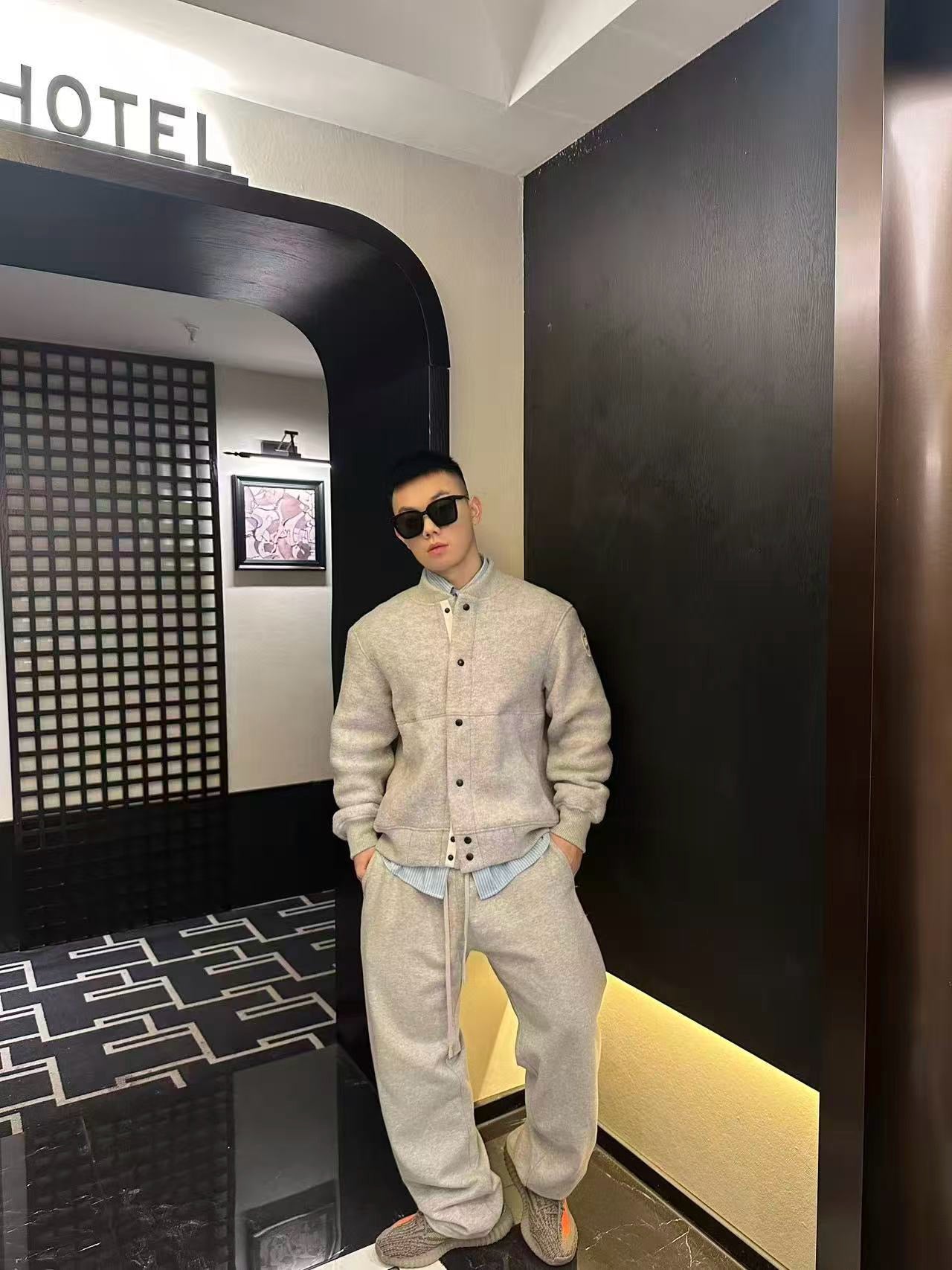 Grey and Dark grey Jacket