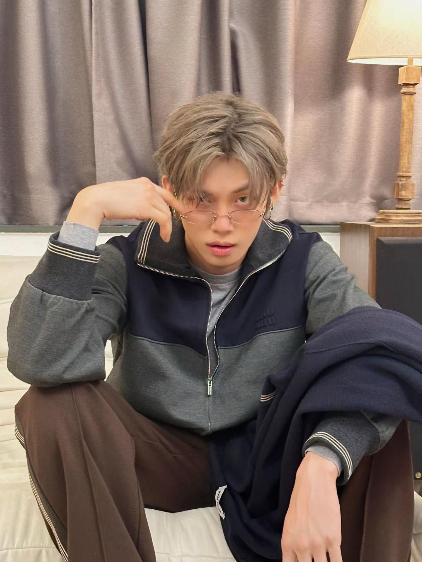 Grey and Dark grey Jacket