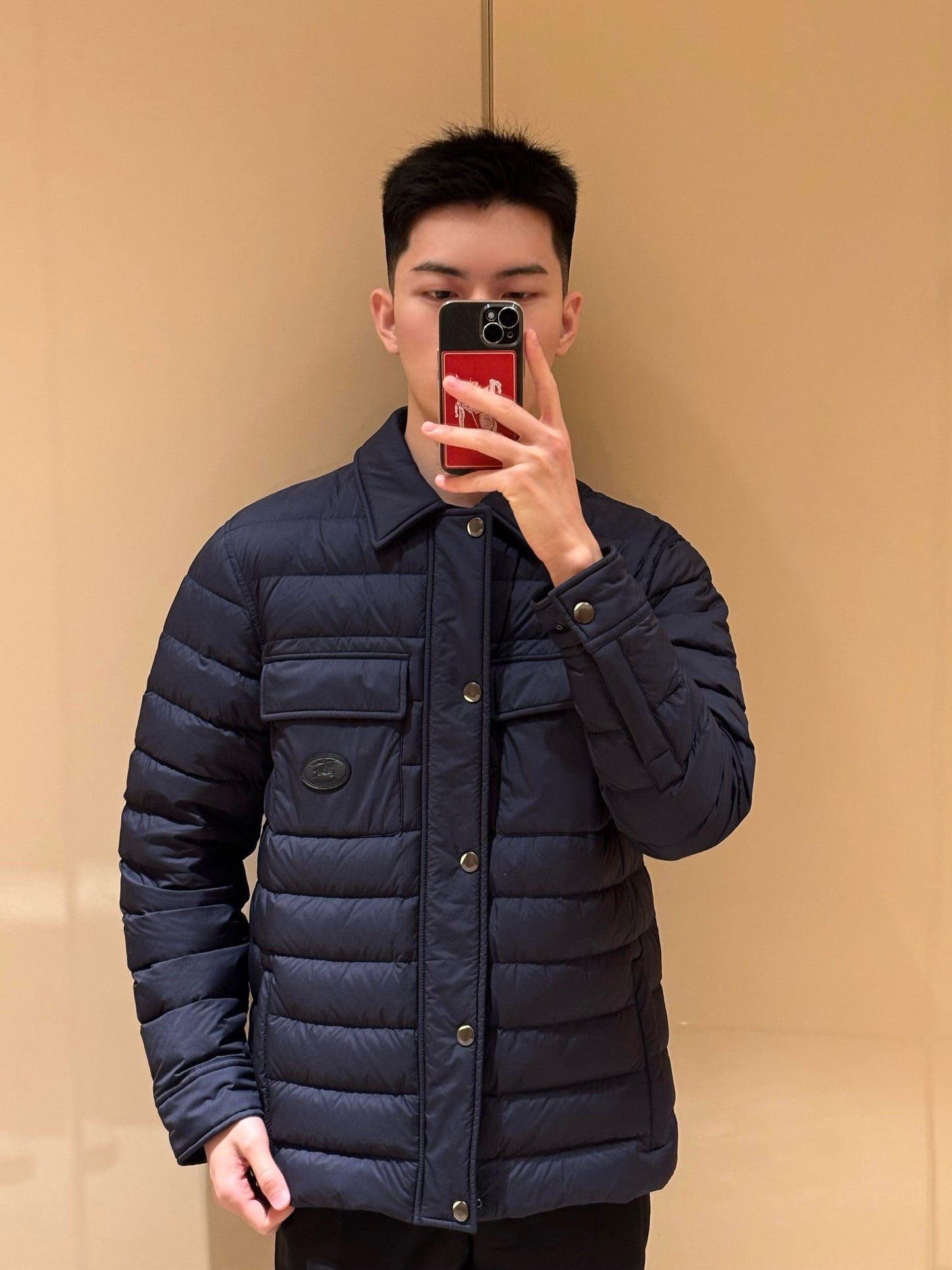 Black and Navy blue Jacket