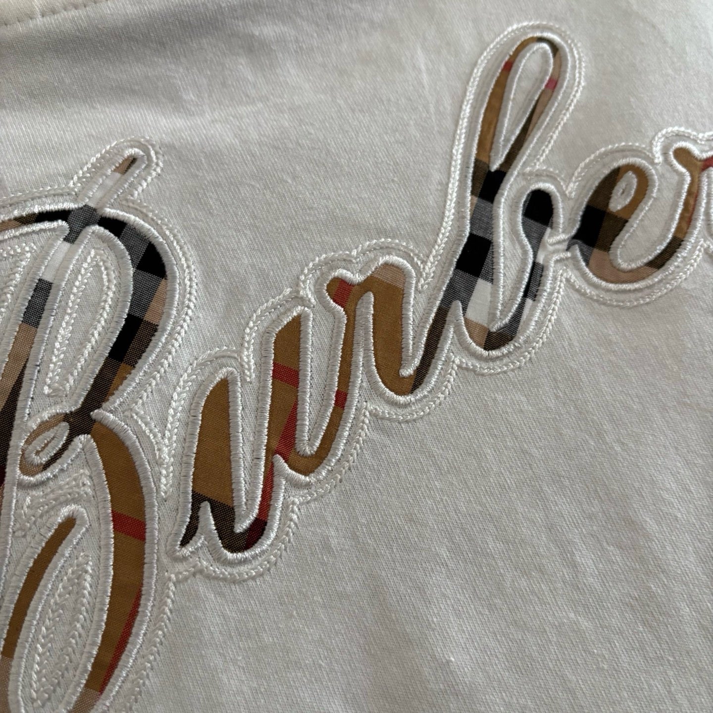 White, Black and Grey T-Shirt