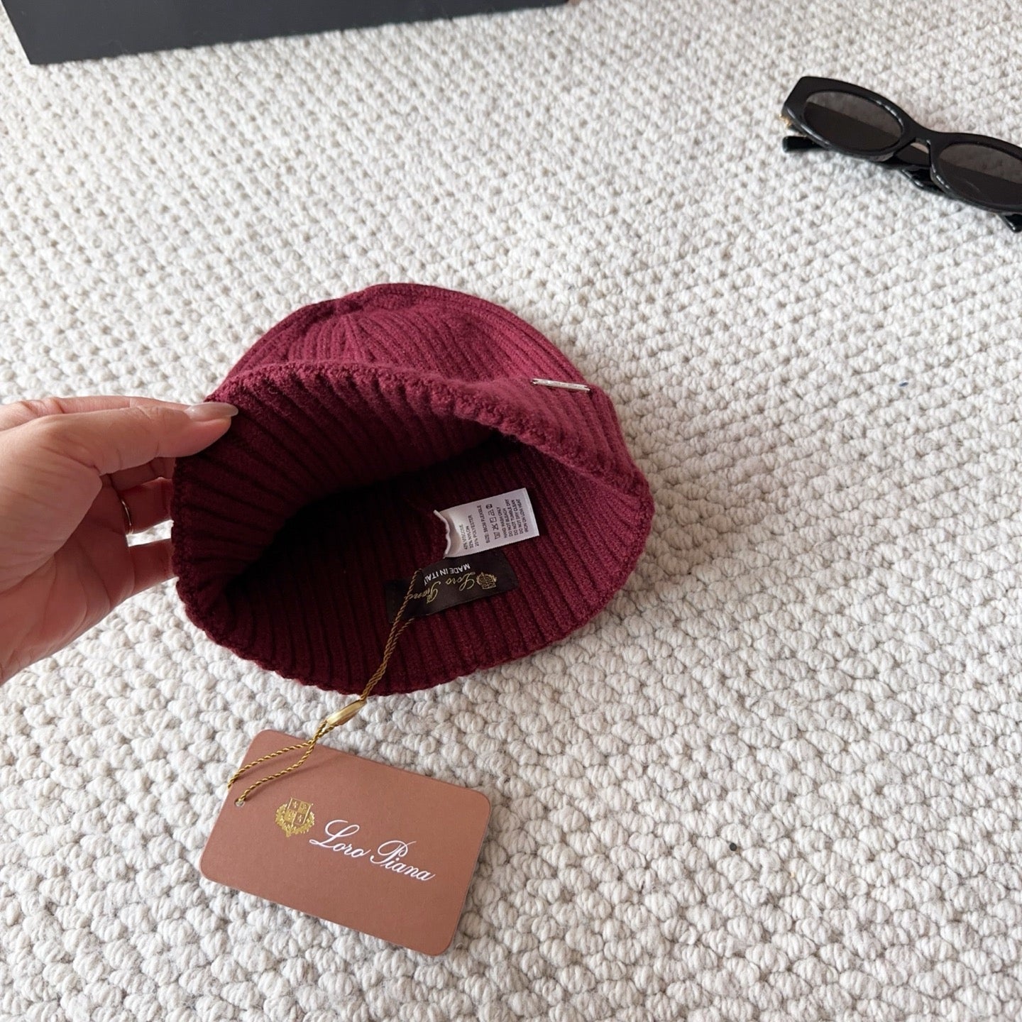 Grey, Brown and Burgundy Hats