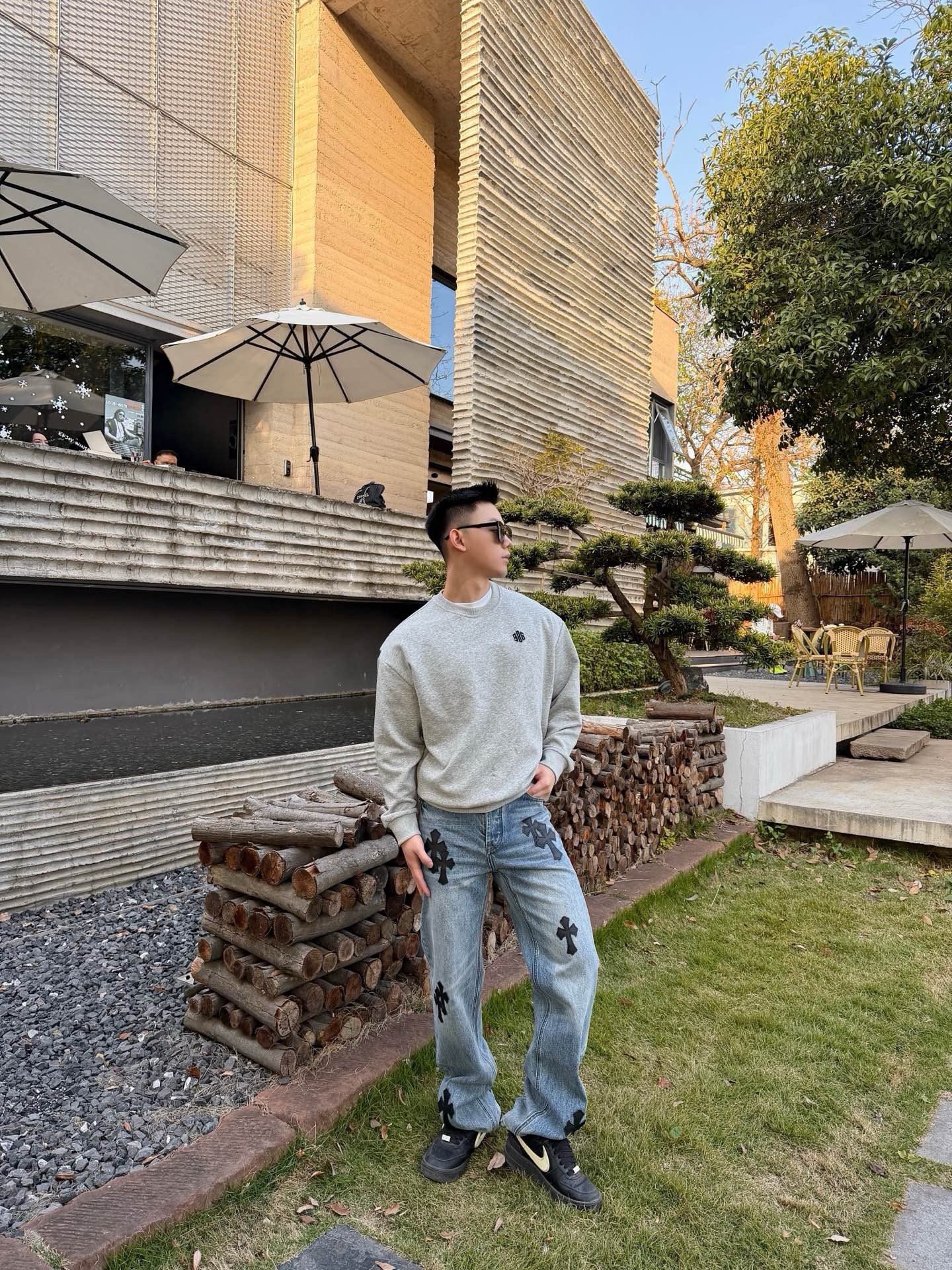 Light blue Pant - FashionHype.xyz