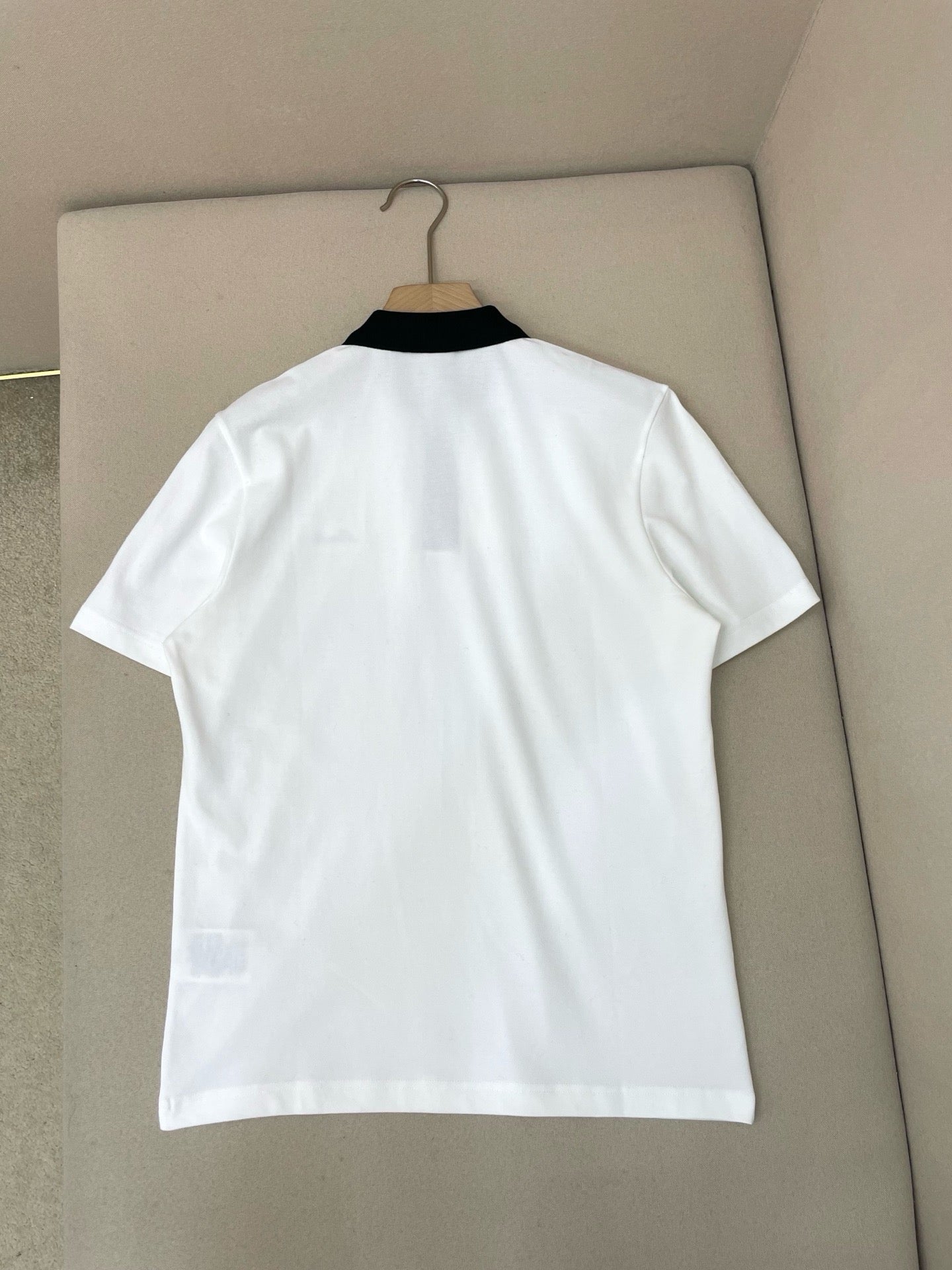 White and Black Polo - FashionHype.xyz