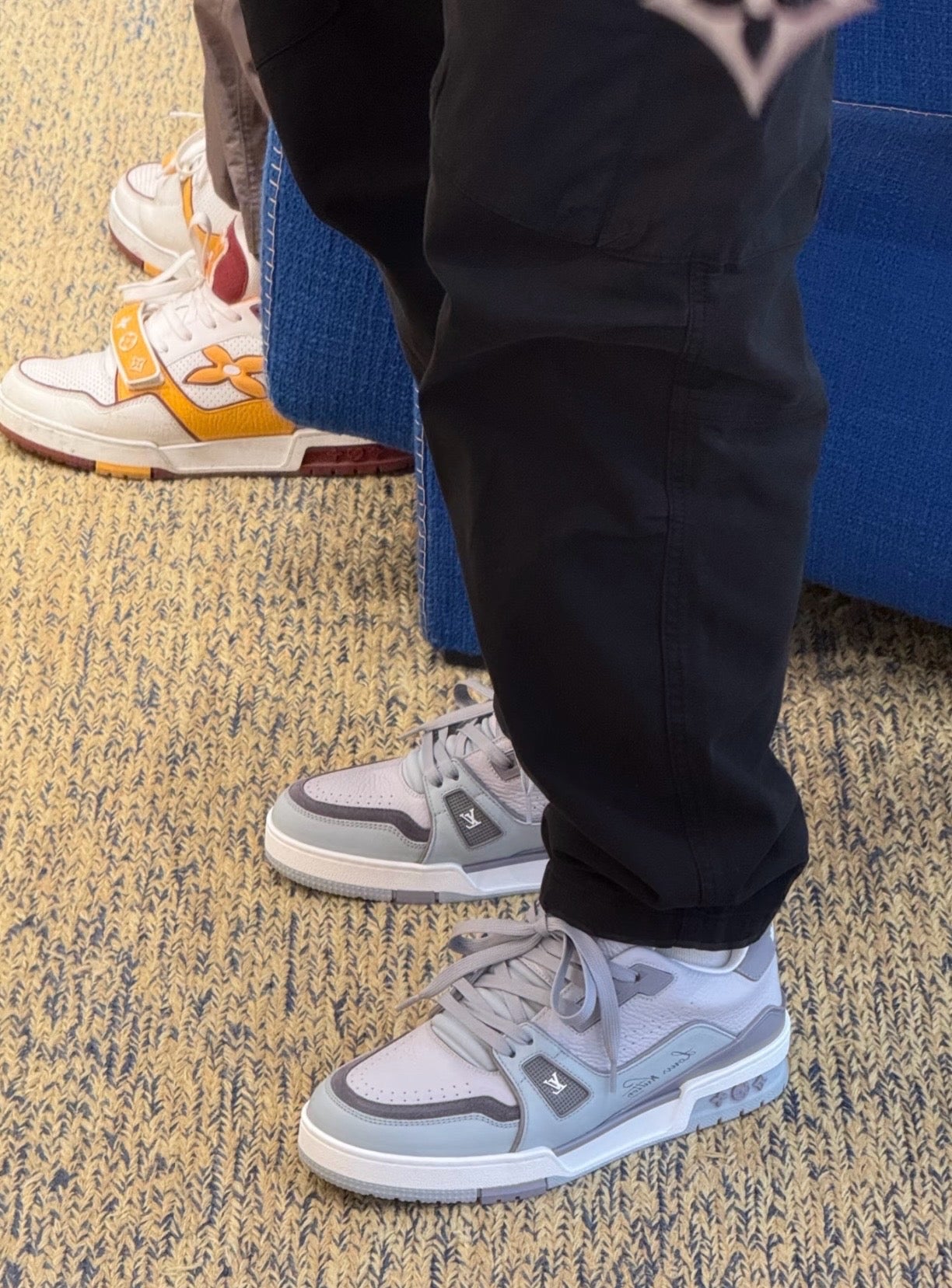 White grey Shoes