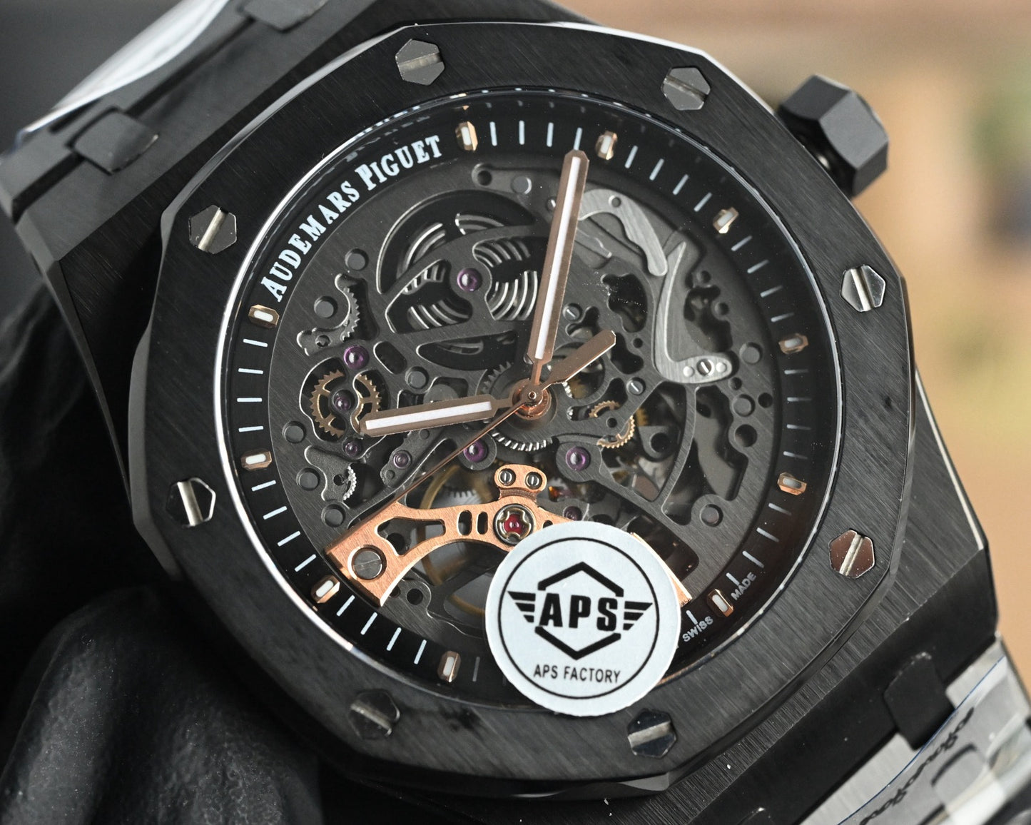 Golden, Silver and Black Watch