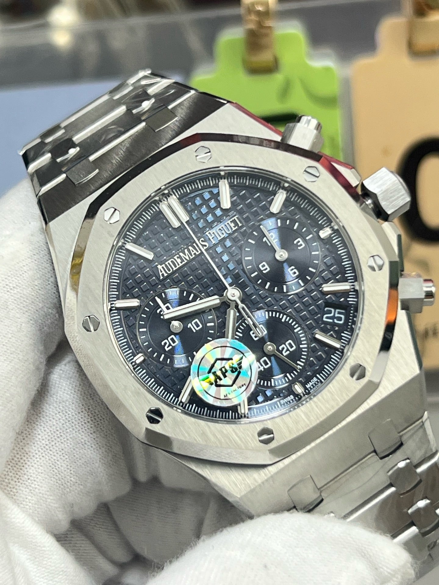 Silver black Watch