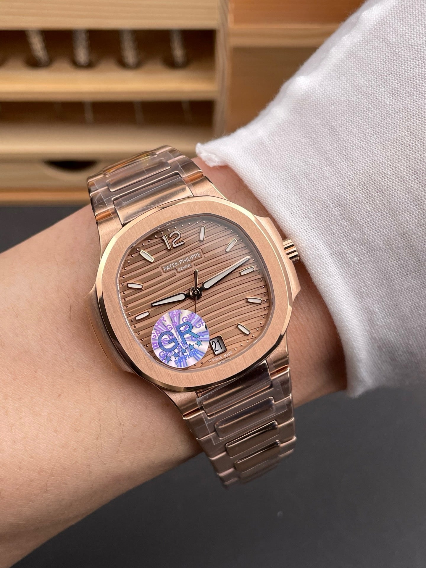 Golden brown Watch