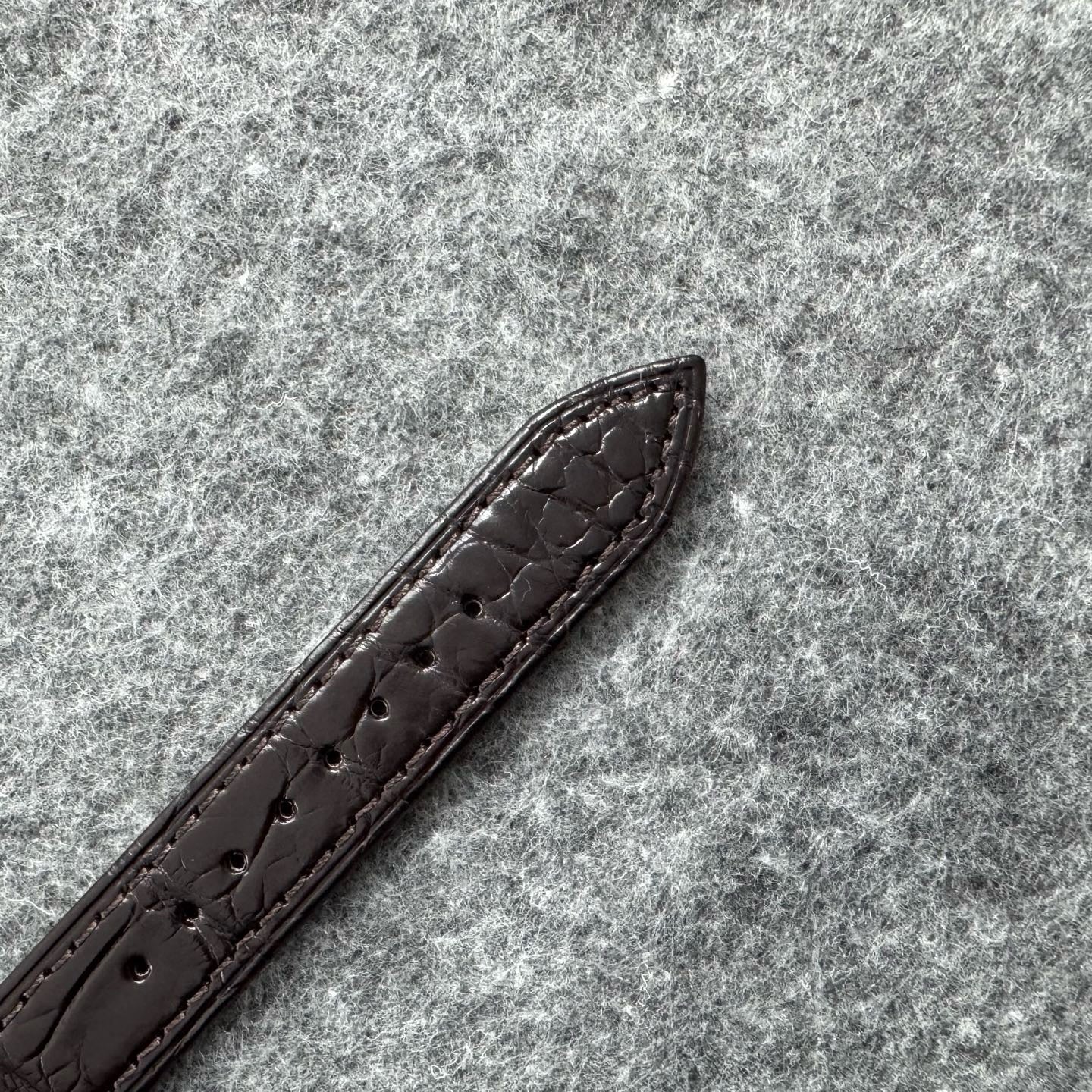 Black white golden Watch