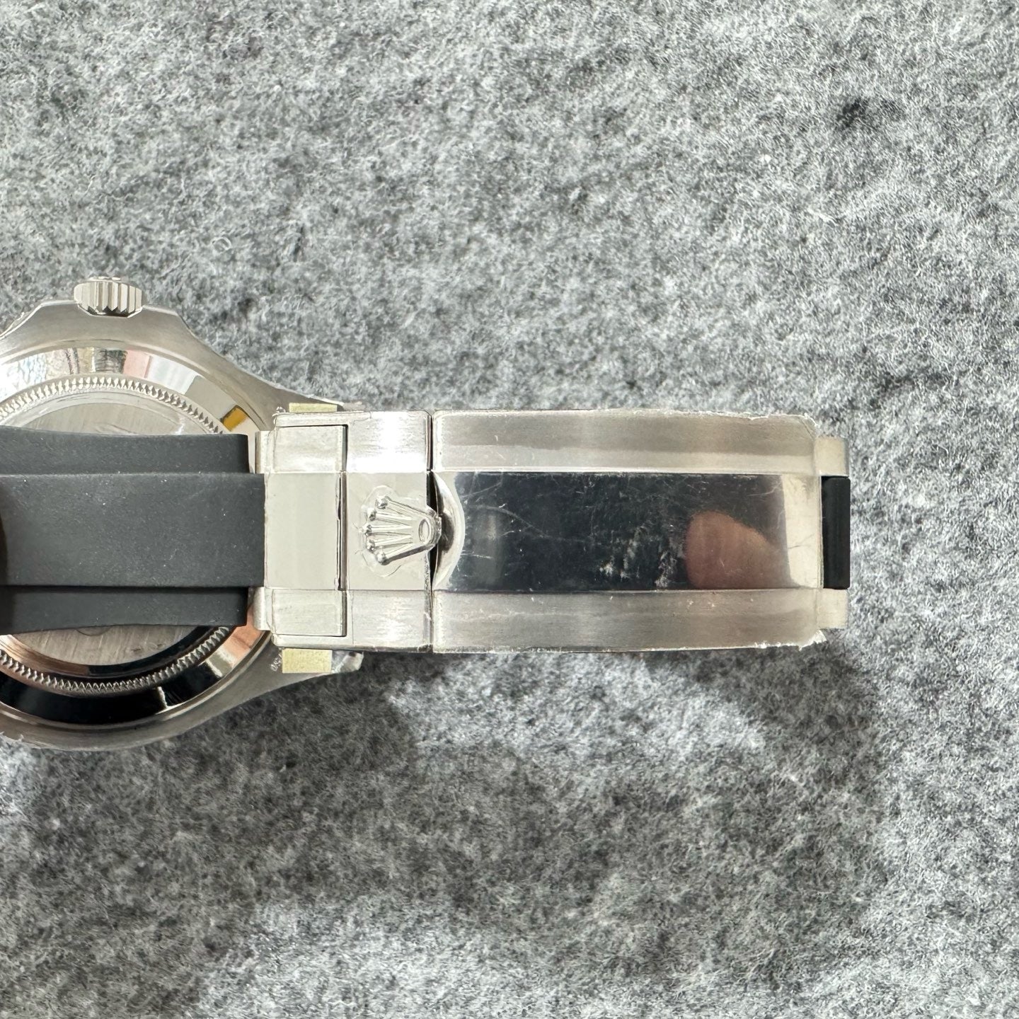 Black silver Watch