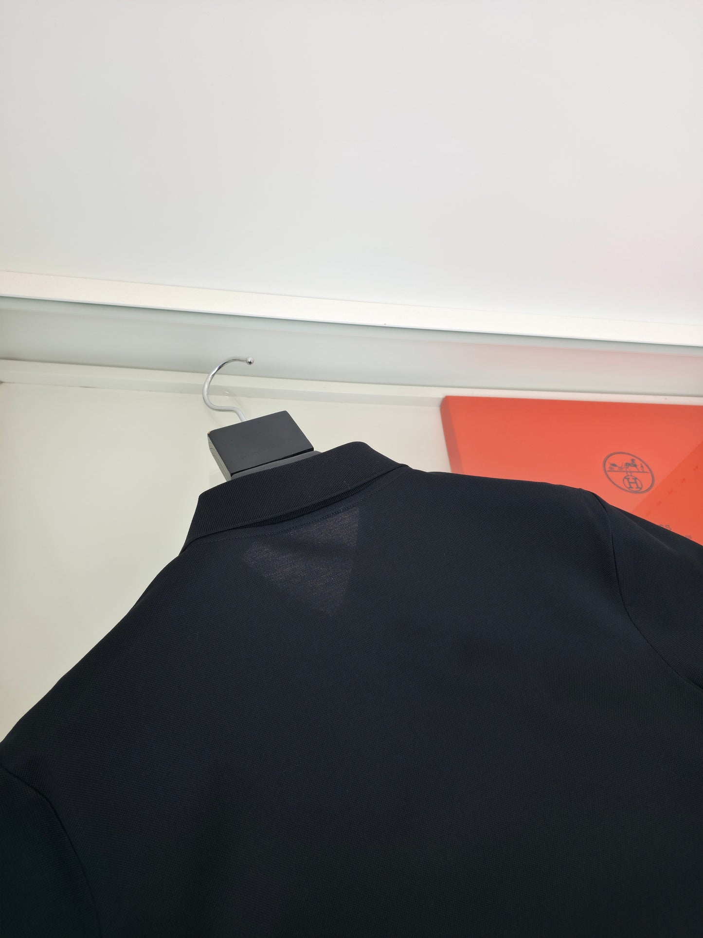 White, Orange and Black Polo - FashionHype.xyz