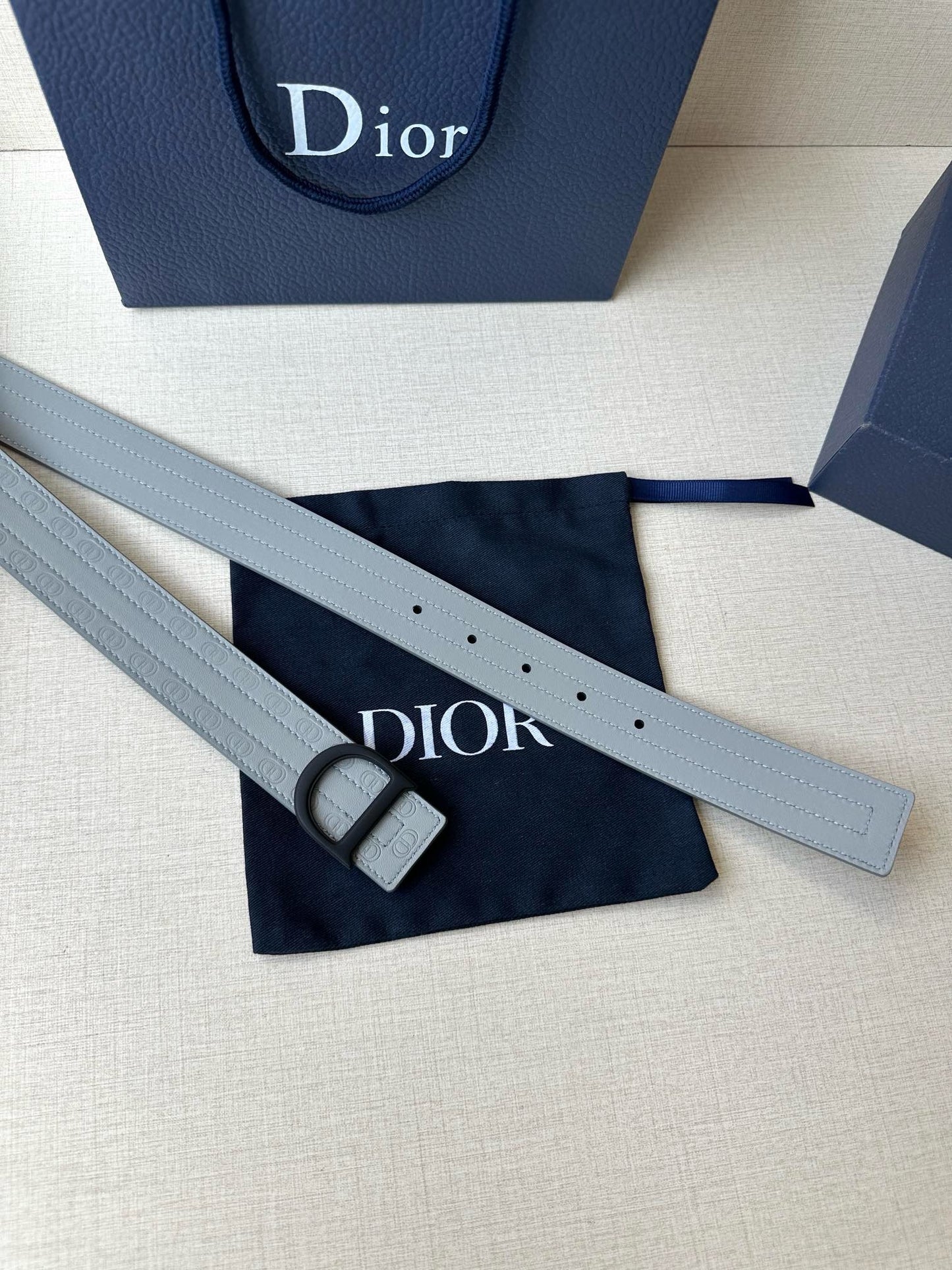Light grey and Black Belt