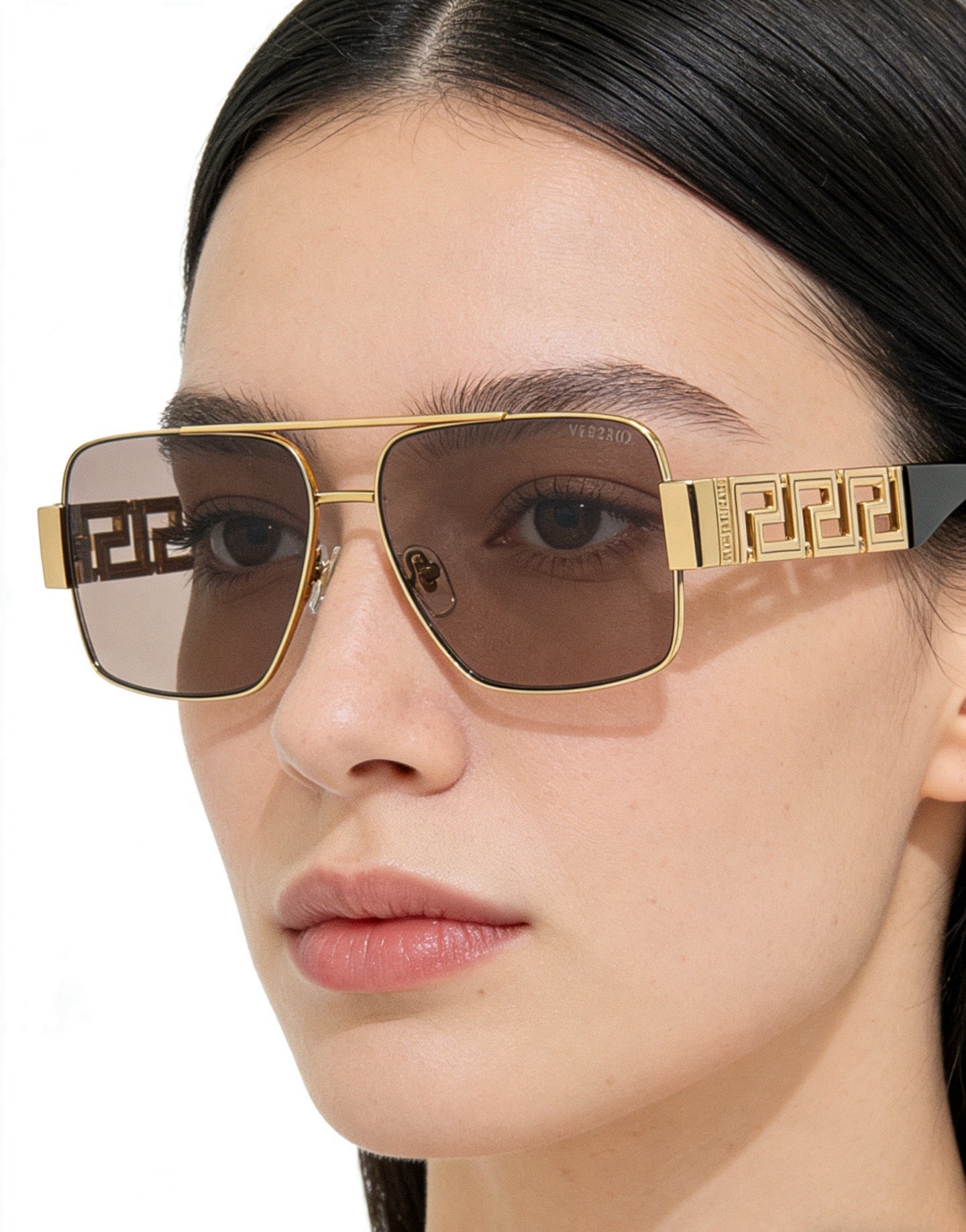Mehrfarbige Sonnenbrille