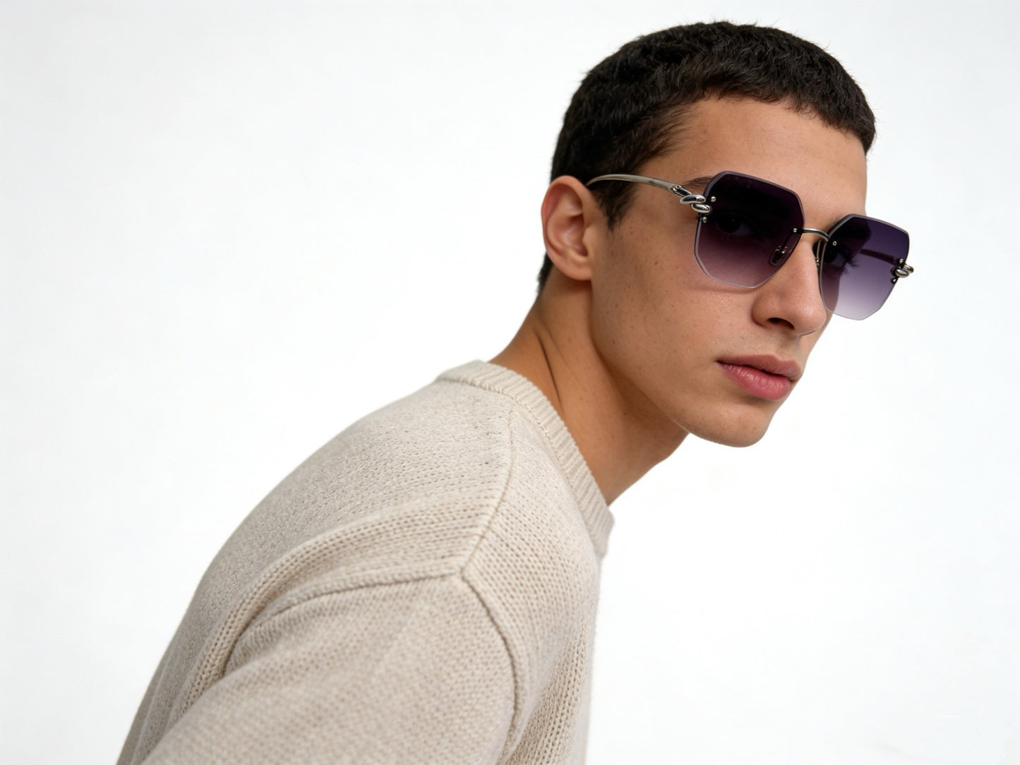 Mehrfarbige Sonnenbrille