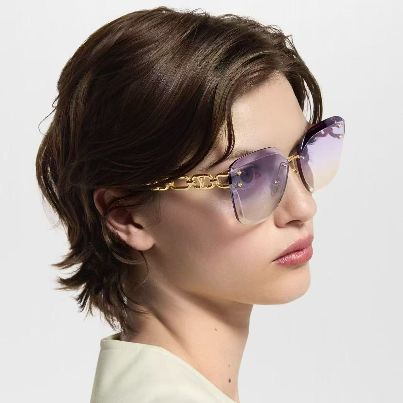 Mehrfarbige Sonnenbrille