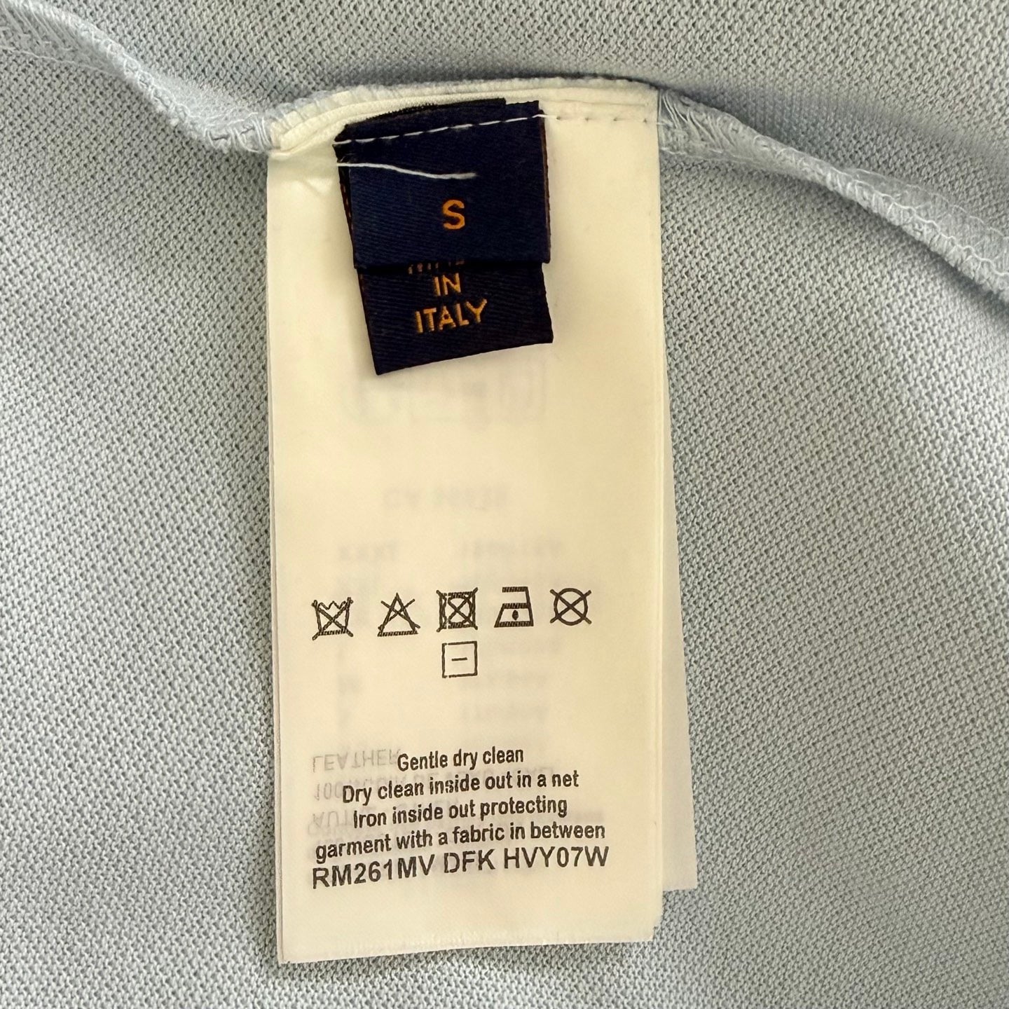 White and Sky-blue T-shirt
