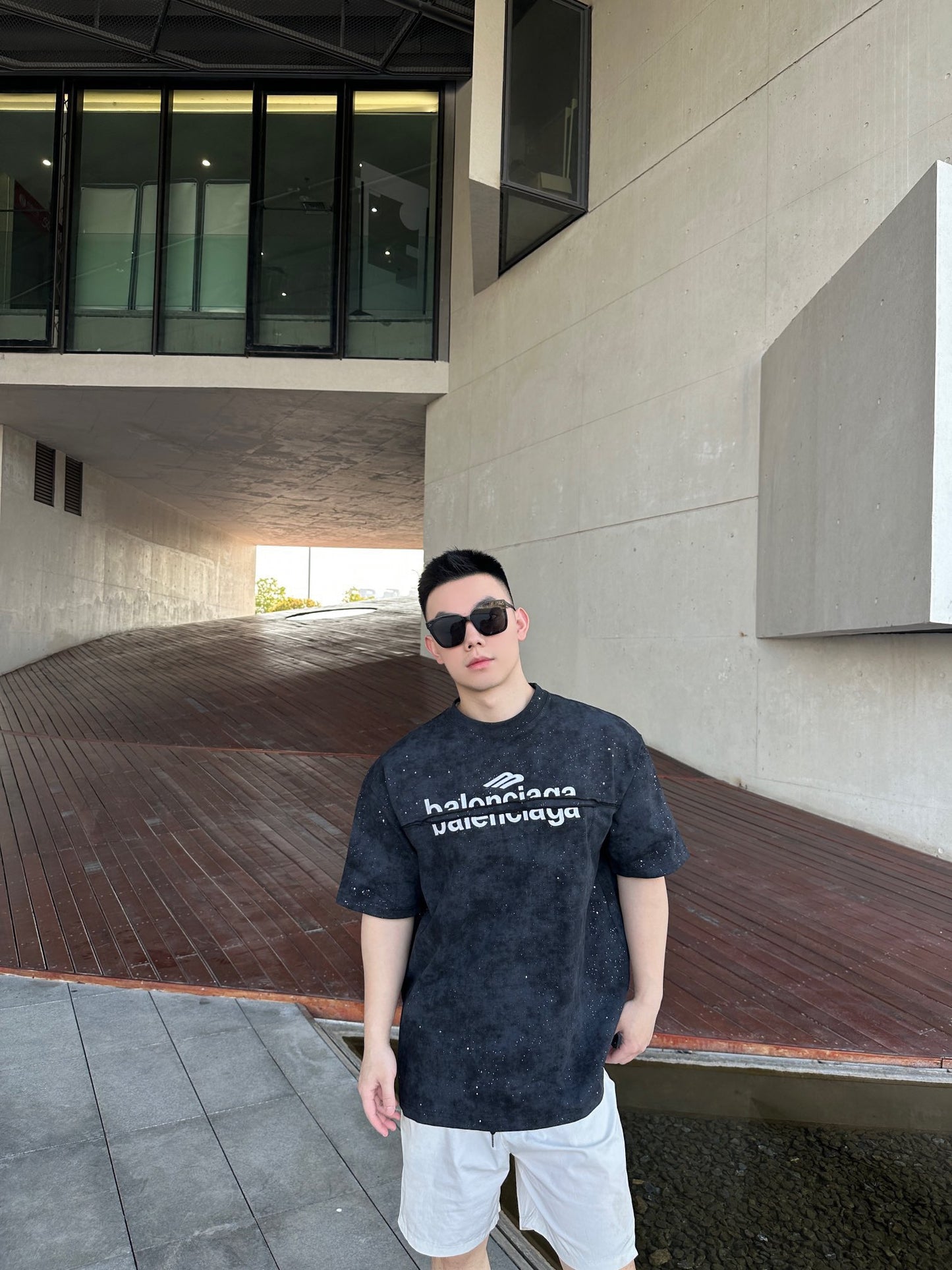 Black Grey T-shirt