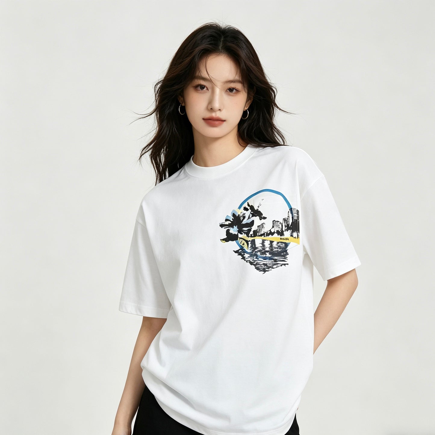 Black and White T-shirt