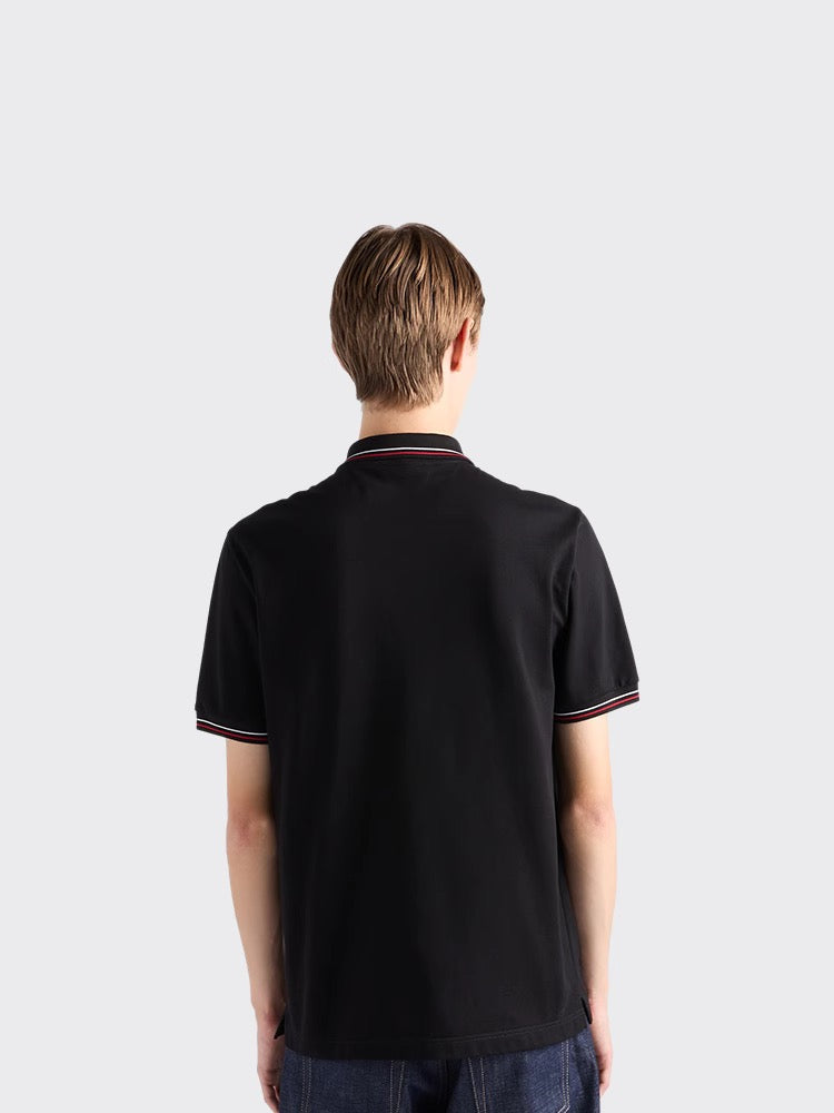 Black and White Polo