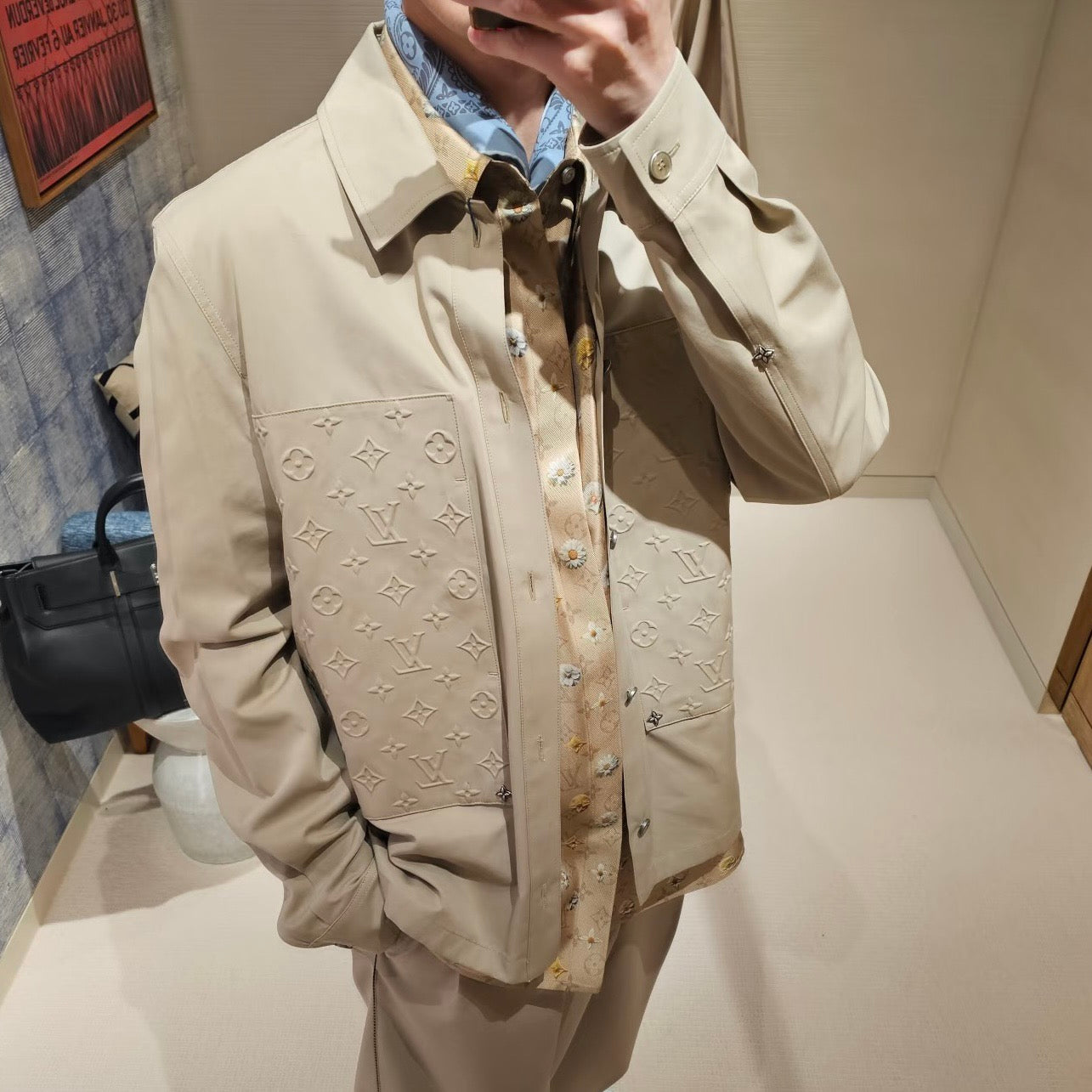 Beige Jacket