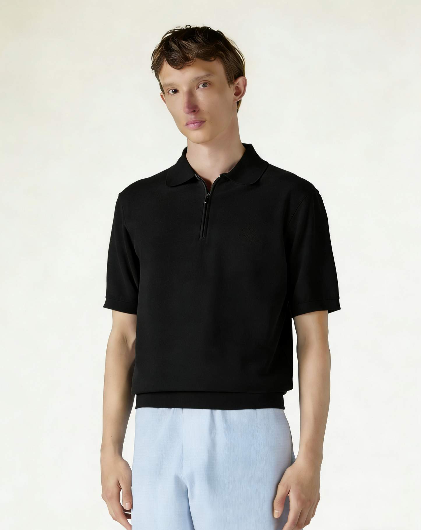 Brown and Black Shirt
