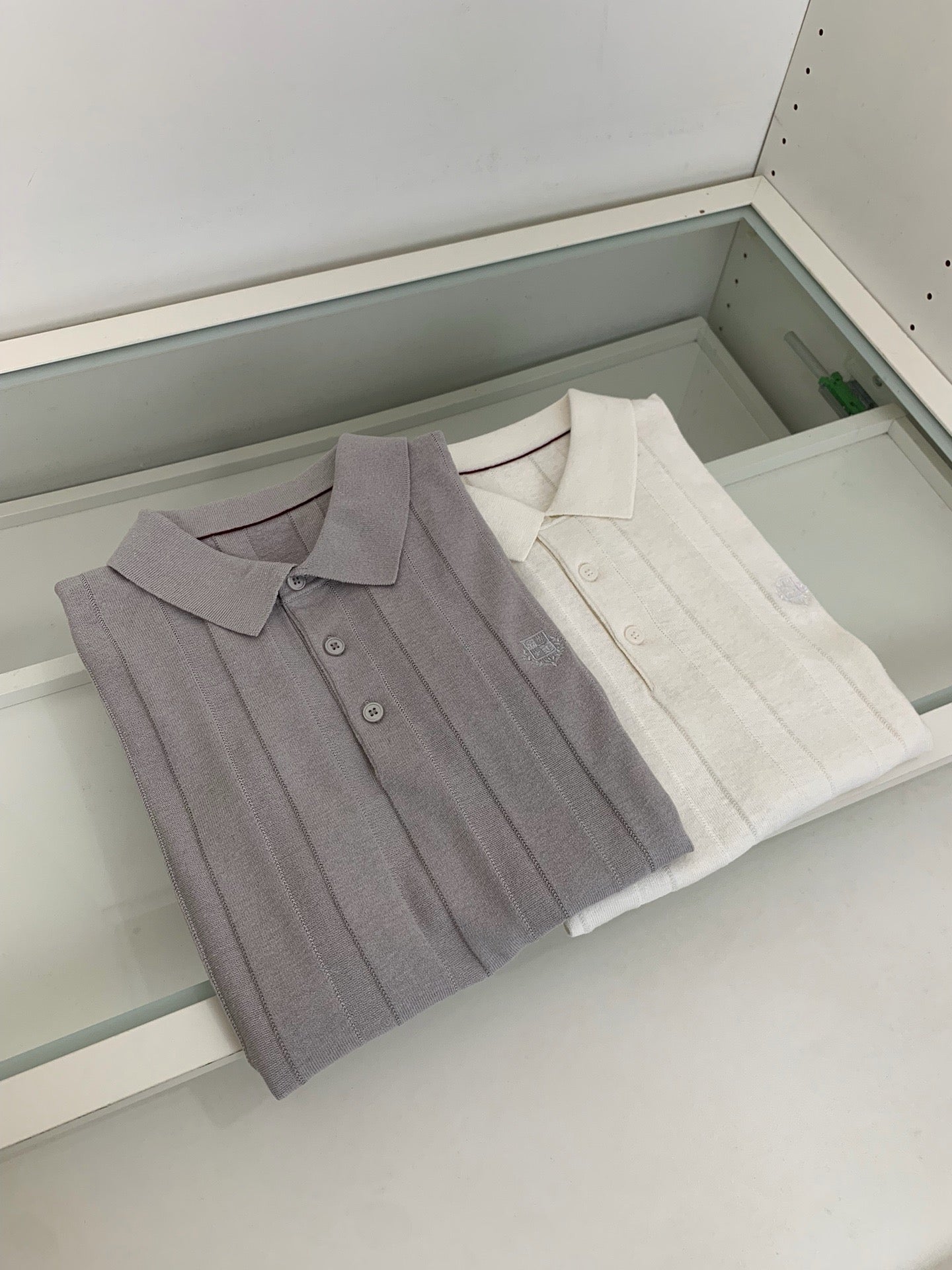 White and Grey Polo