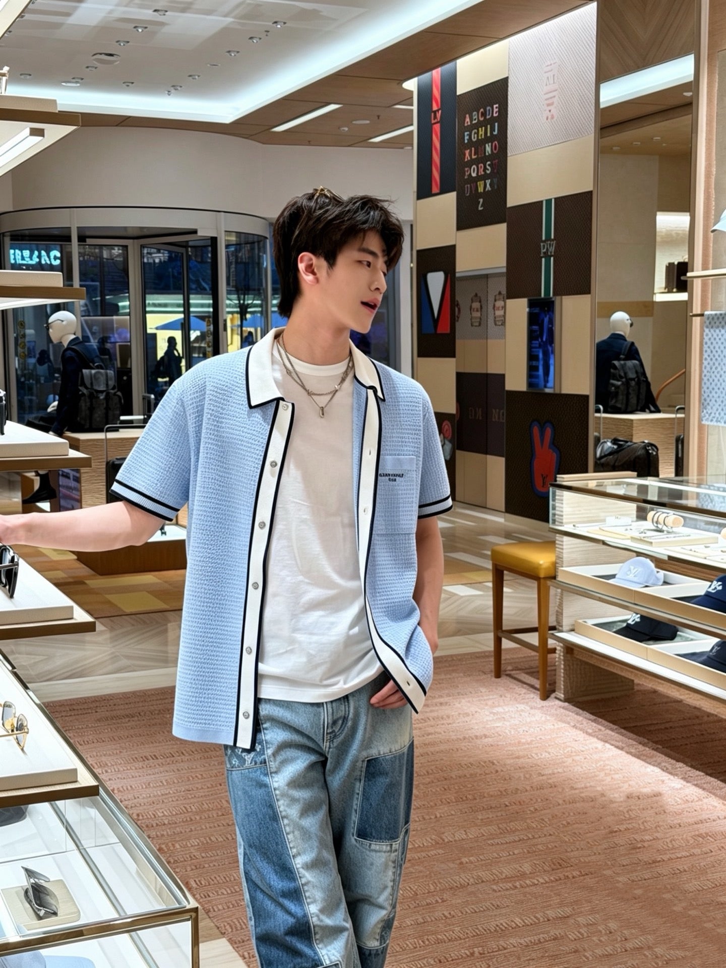 Sky blue Shirt