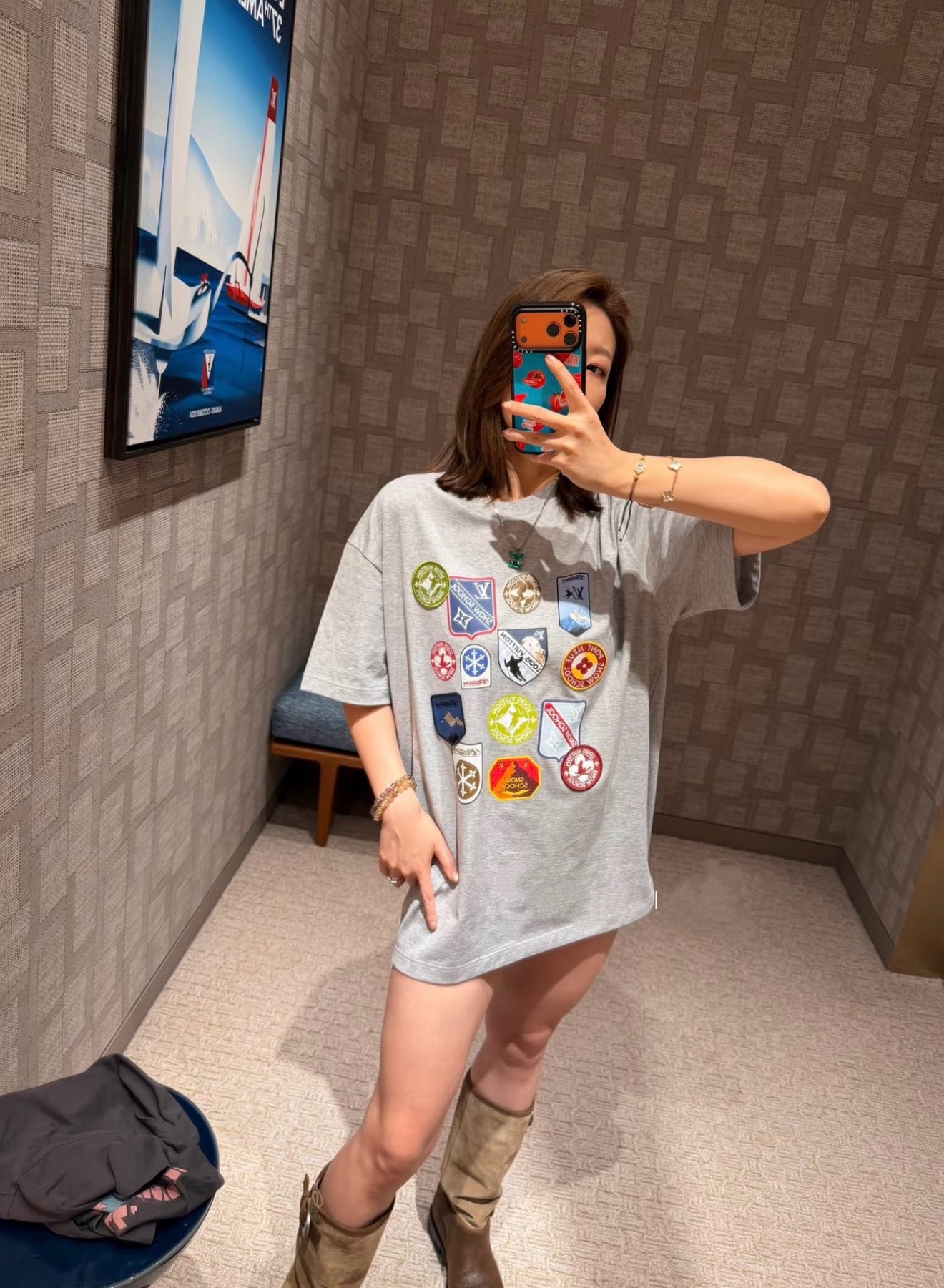 Gray T-shirt