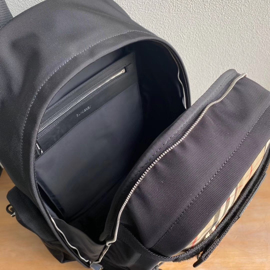 Mochila con estampado a cuadros - FashionHype.xyz