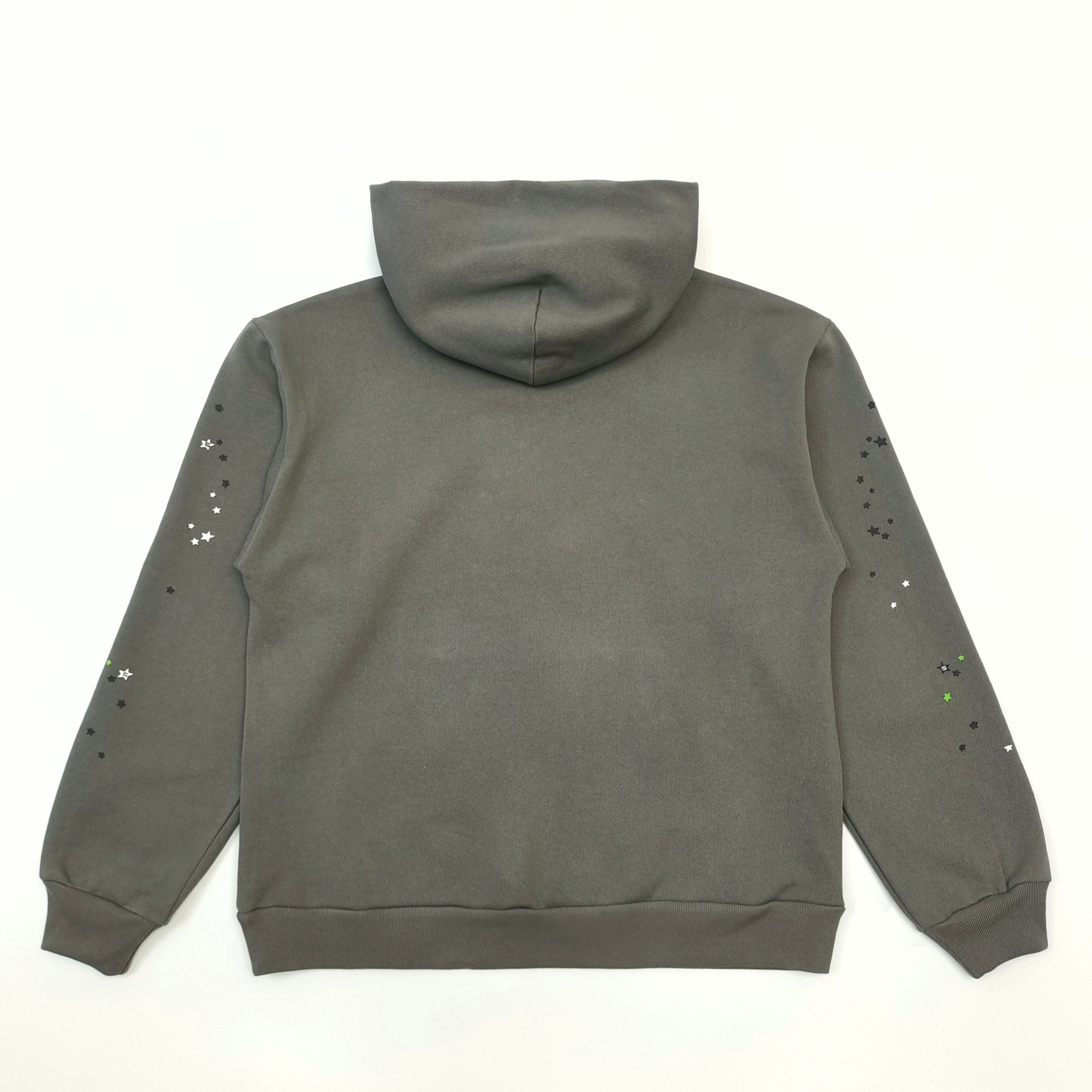 Grauer Hoodie