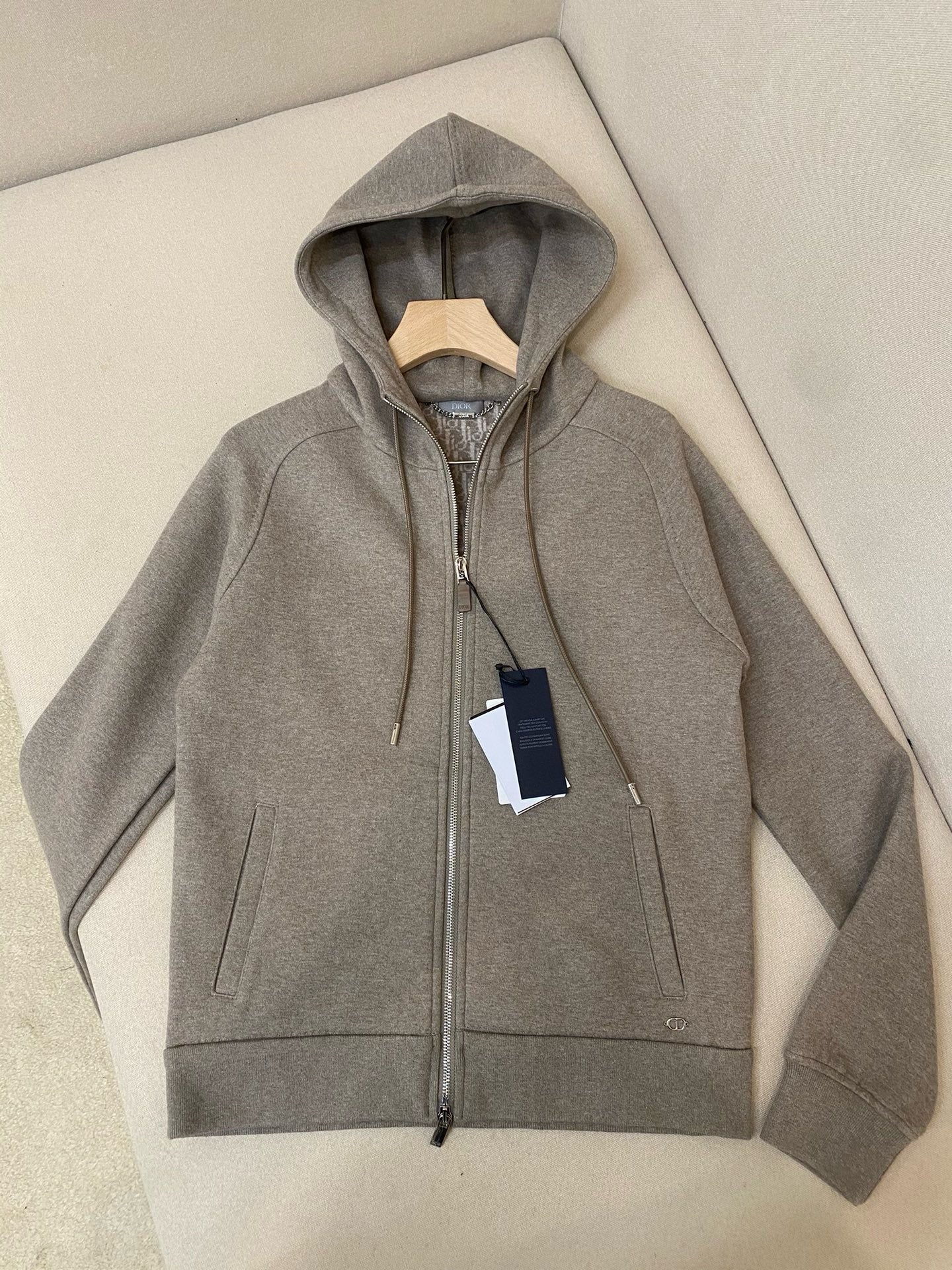Dark black and Khaki  Jacket - FashionHype.xyz