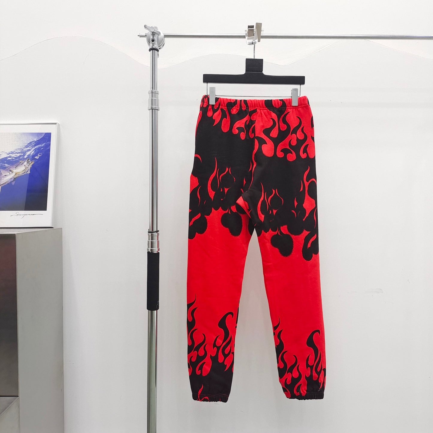 Red black Pant - FashionHype.xyz