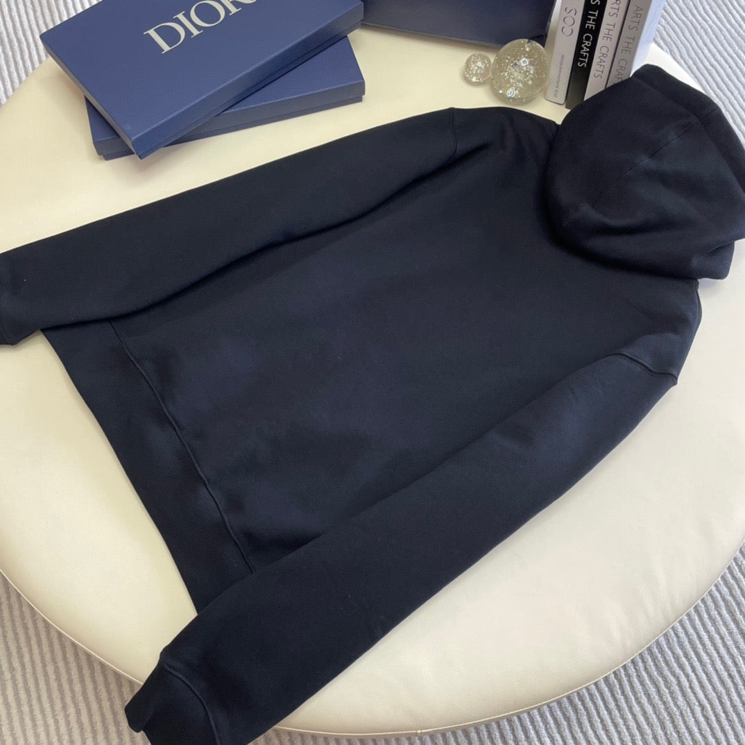 Black and Grey Hoodie - FashionHype.xyz