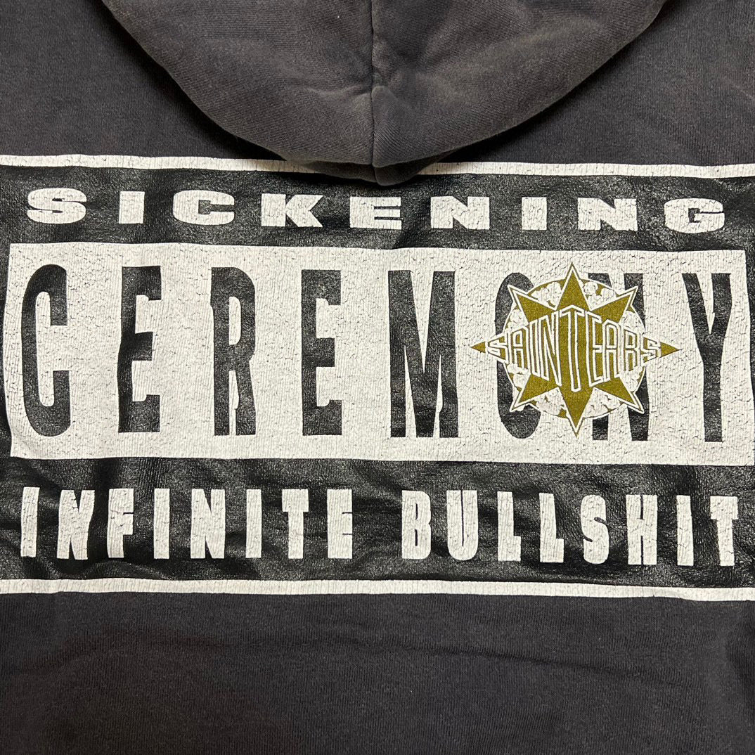Schwarzer Hoodie