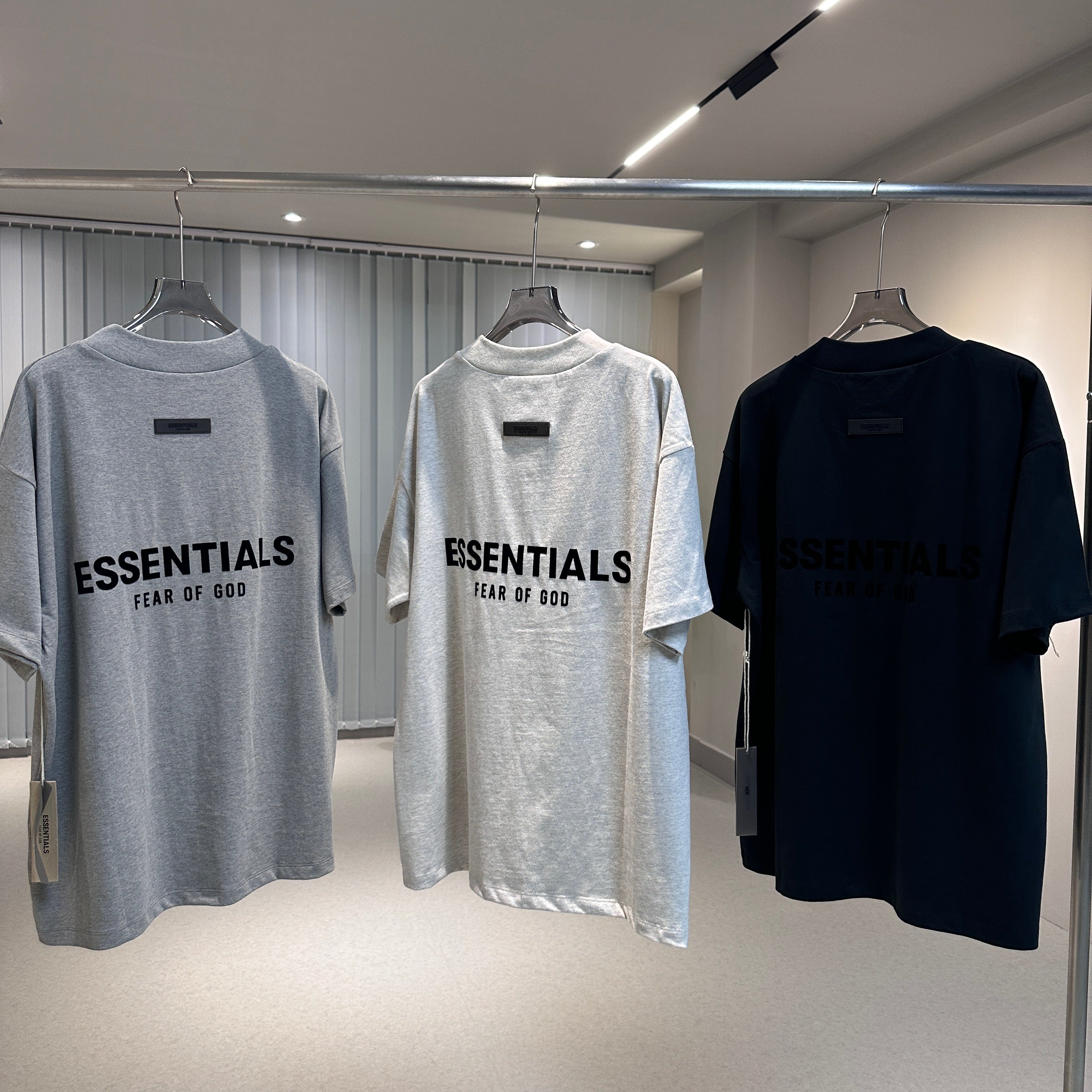 Gray, White and Black Jersey - FashionHype.xyz