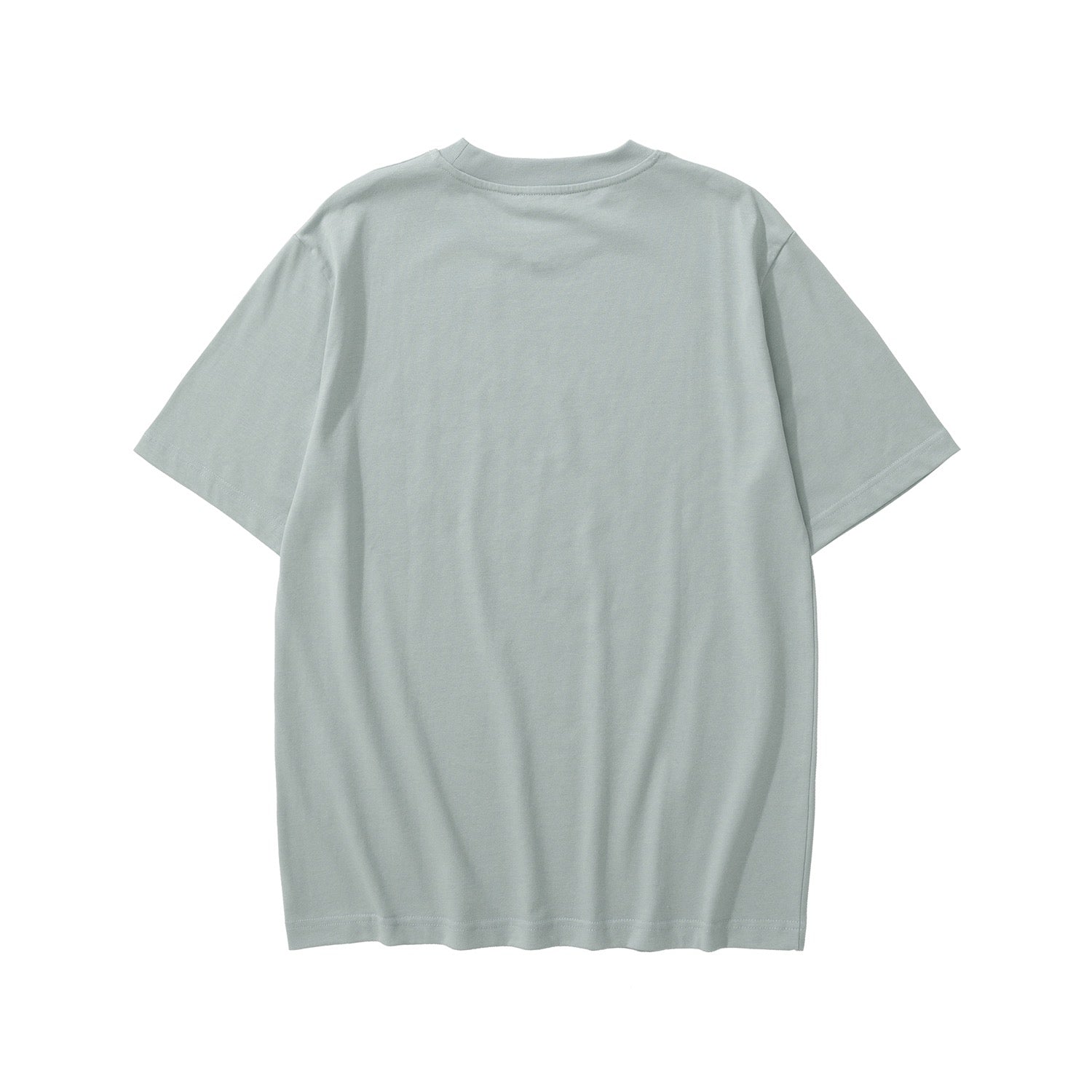 Schwarzes, weißes und blaues T-Shirt