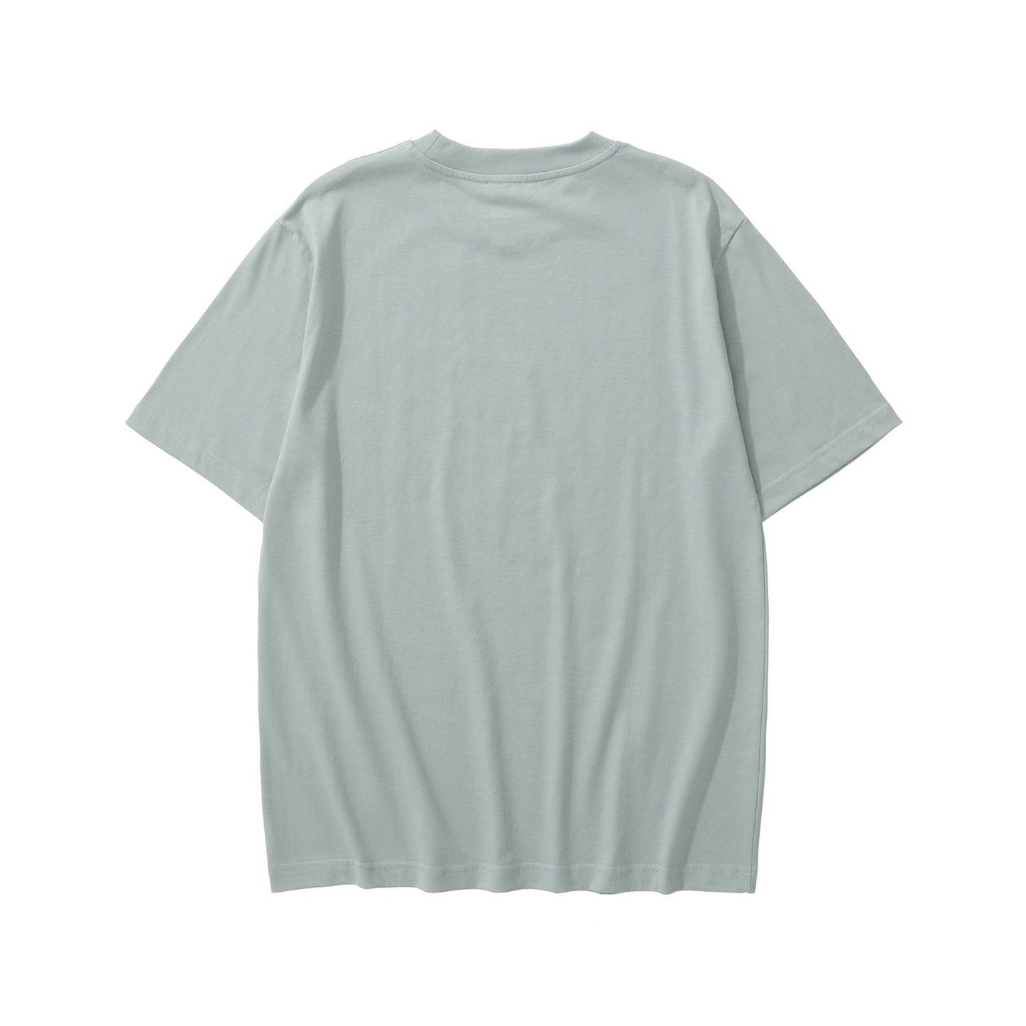 Schwarzes, weißes und blaues T-Shirt