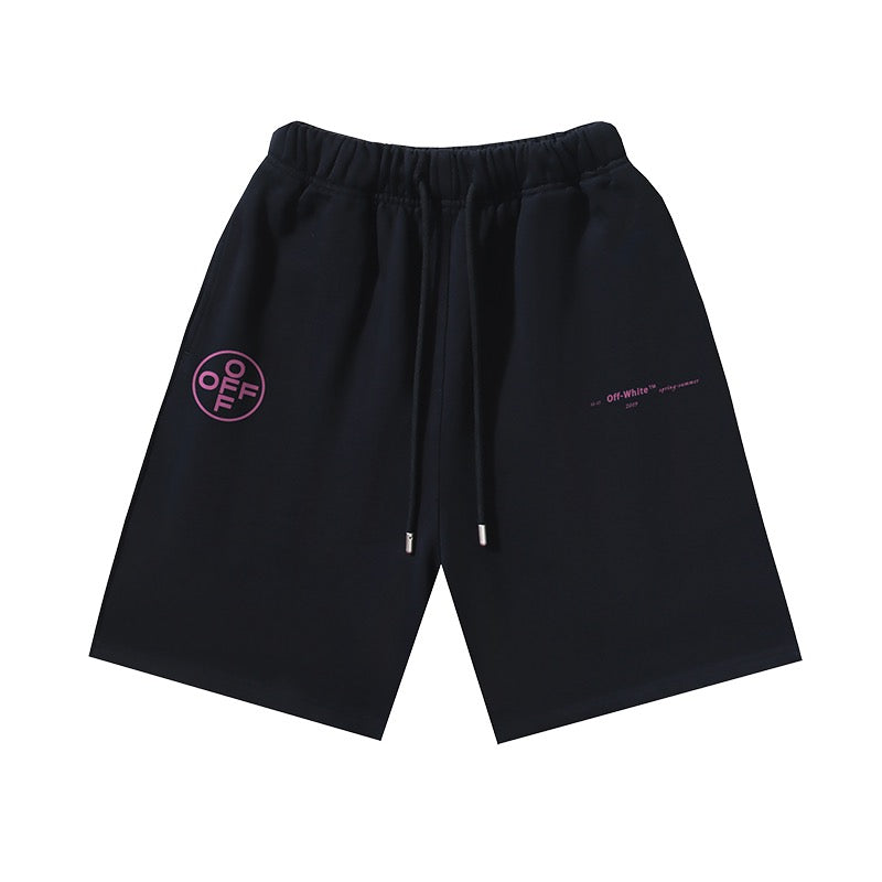 Schwarz-weiße Shorts