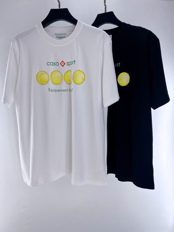 Blau-weißes T-Shirt