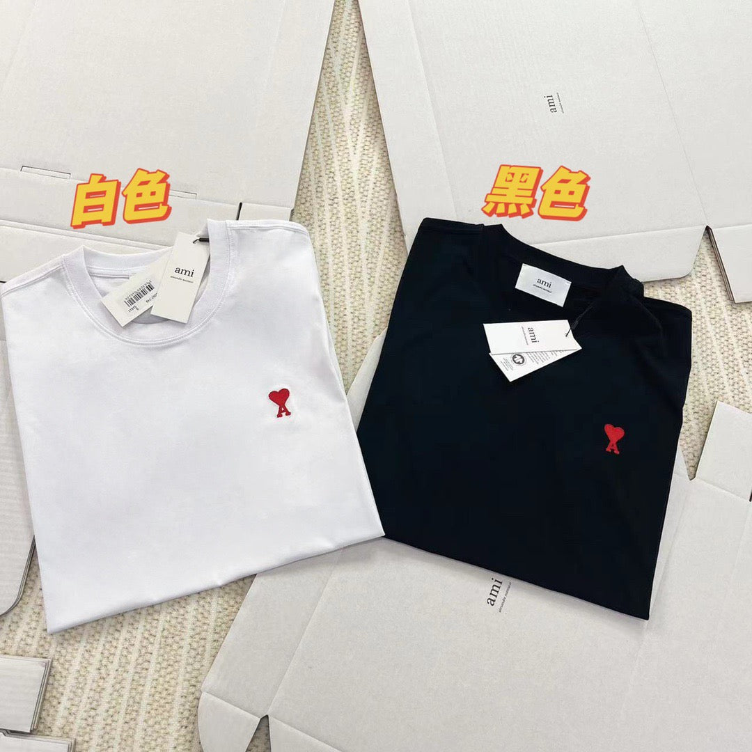 White and Black T-shirt - FashionHype.xyz